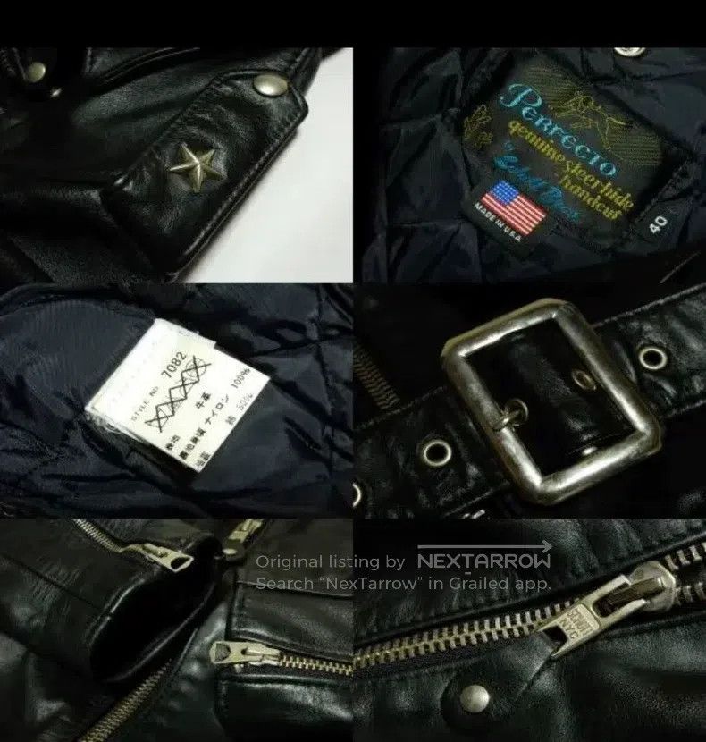 Schott Schott Leather coat Size US XXS / EU 40 - 4 Thumbnail