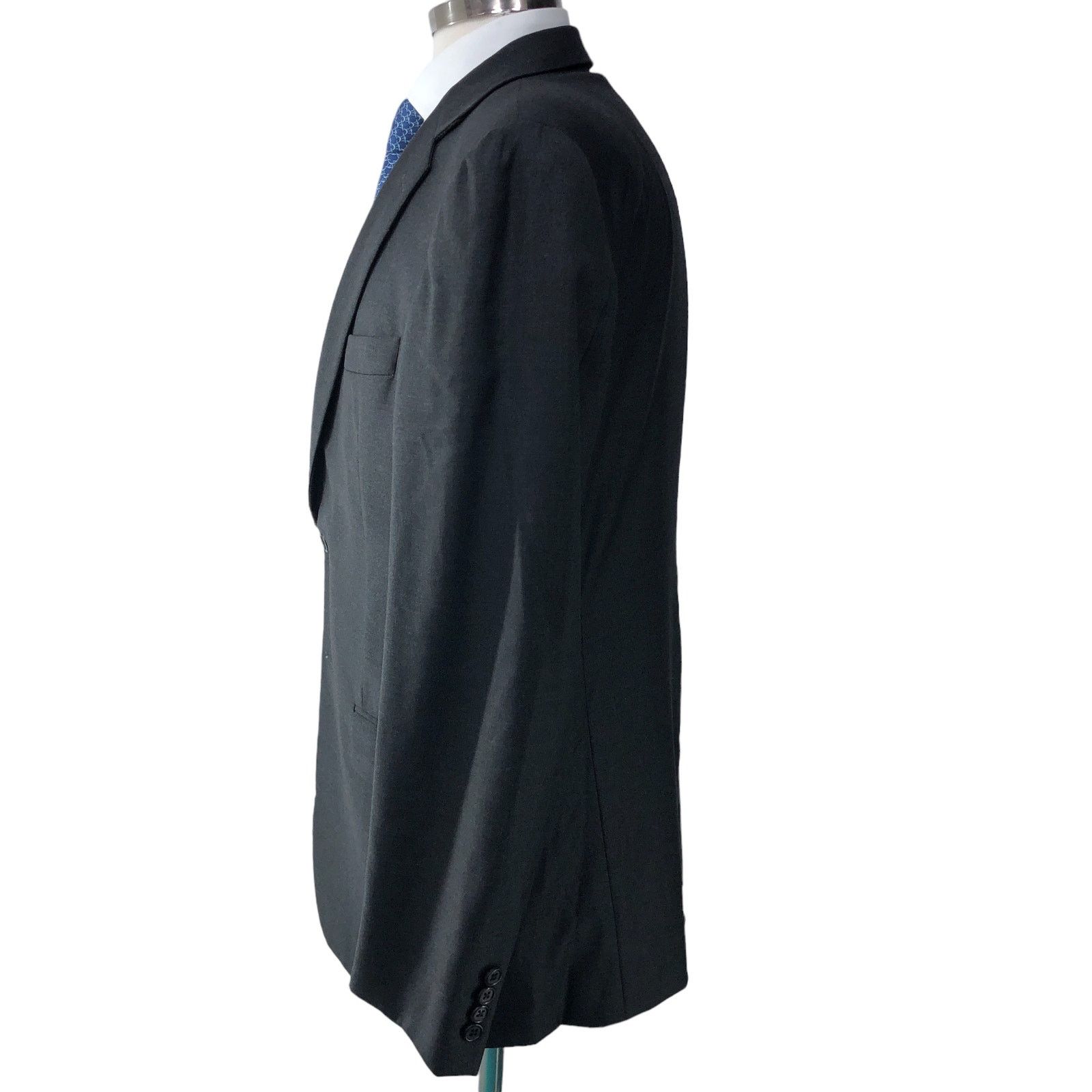 Hickey Freeman Hickey Freeman Mens 42R Sport Coat Legacy Fit Gray 2 Button Size 42R - 8 Thumbnail