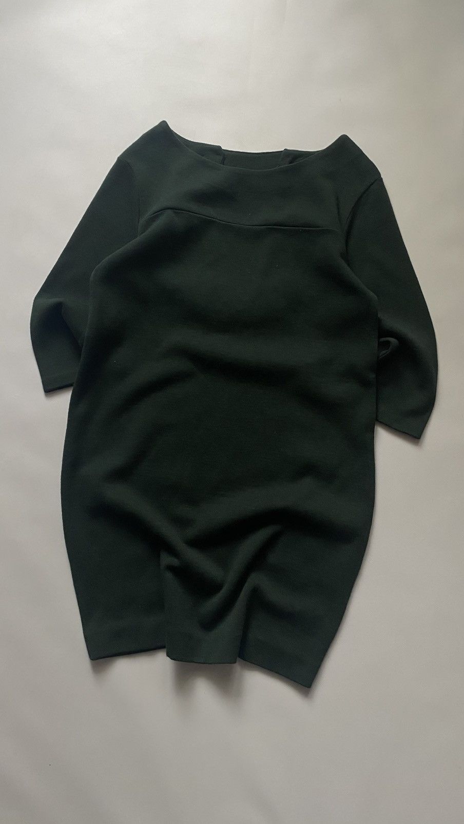 Missoni 2000s M Missoni Full Green Midi Dress doll style dress Size M / US 6-8 / IT 42-44 - 2 Thumbnail