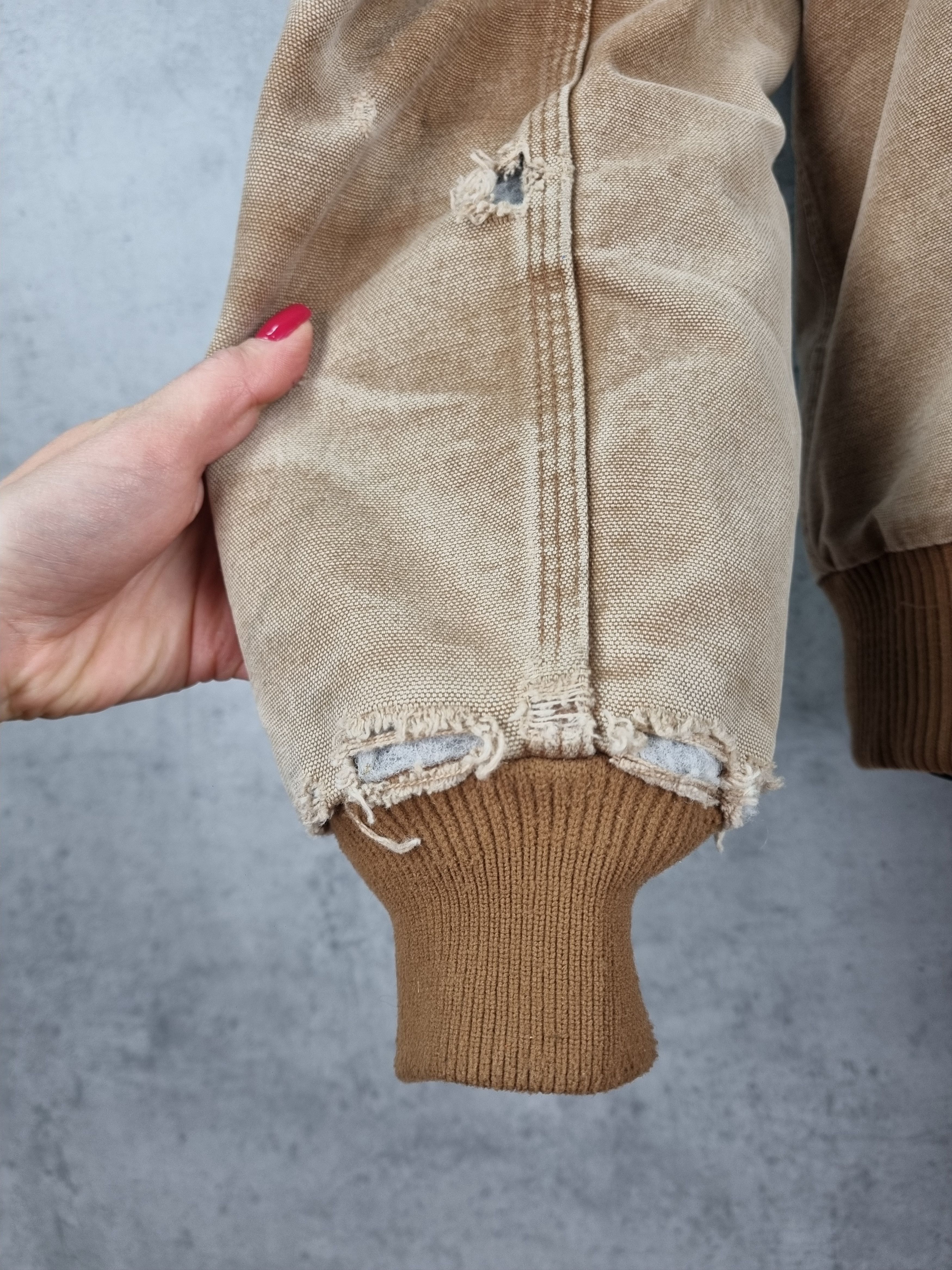 Carhartt Very Destroyed Ripped Dirty Distressed Carhartt Faded Jacket Size US L / EU 52-54 / 3 - 10 Thumbnail