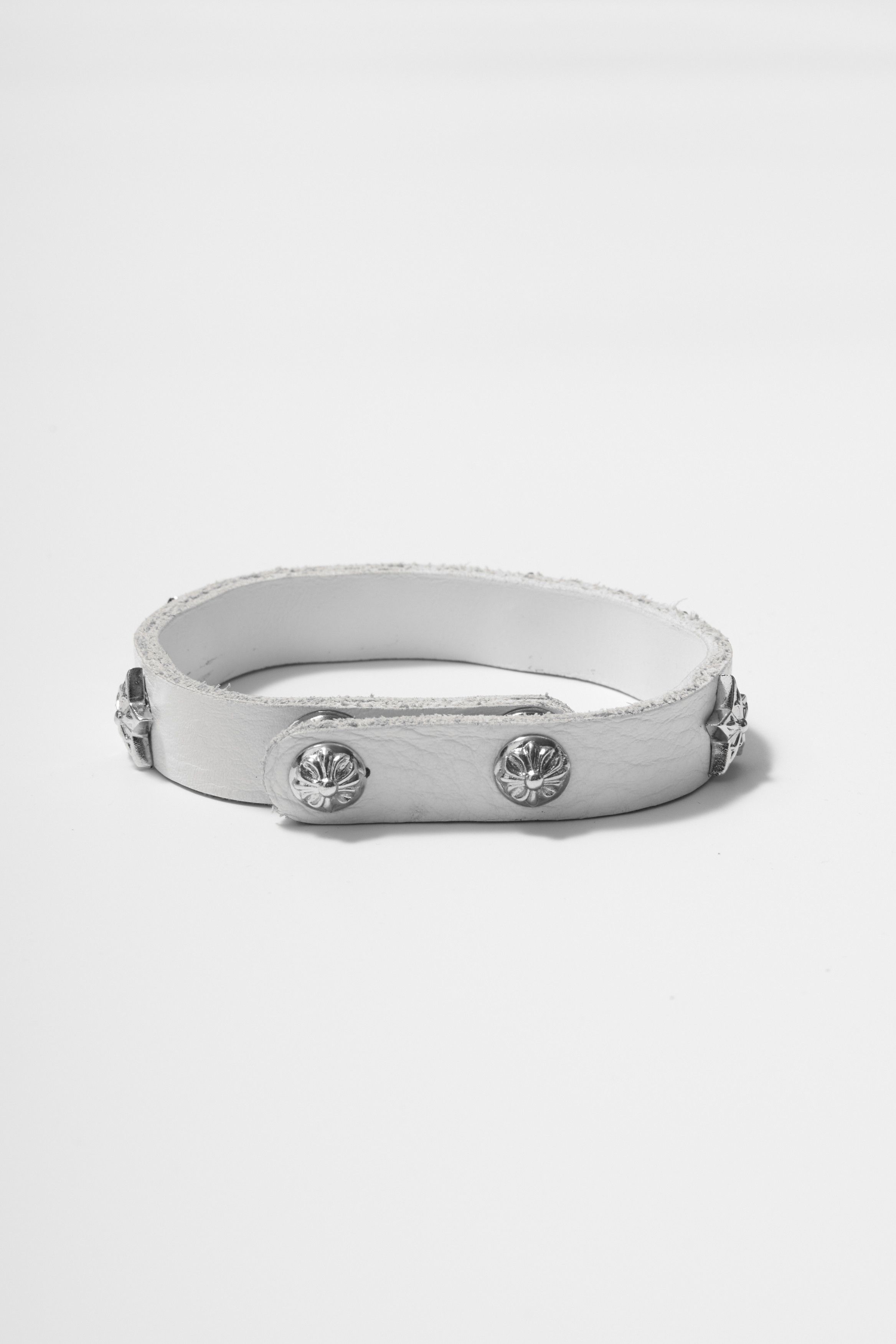 Chrome Hearts Chrome Hearts 2 BTTN/ 2 SNAP Star silver bracelet white Size ONE SIZE - 3 Thumbnail