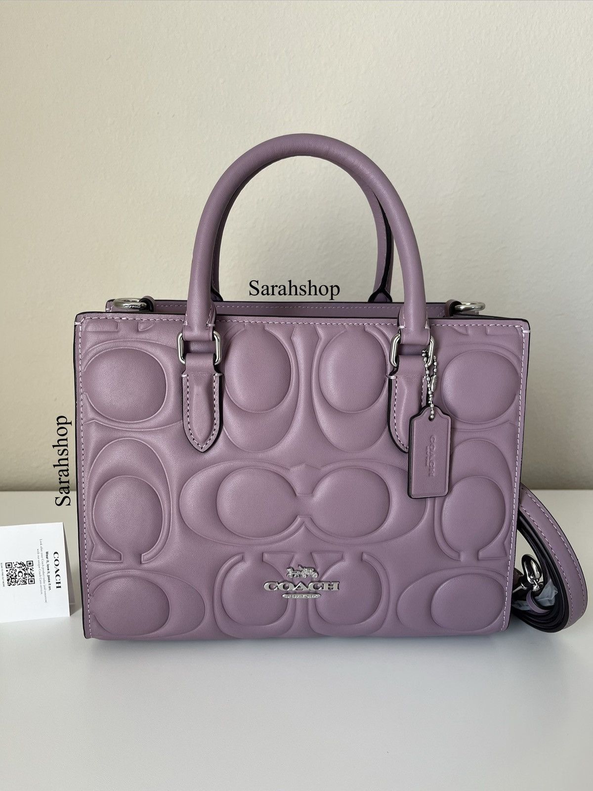 Coach Coach Maggie Small Tote Bag In Signature Leather Size ONE SIZE - 1 Thumbnail