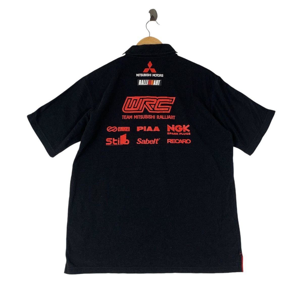 Vintage Vintage RALLIART MITSUBISHI MOTORS Racing Team Polo Size US L / EU 52-54 / 3 - 4 Thumbnail