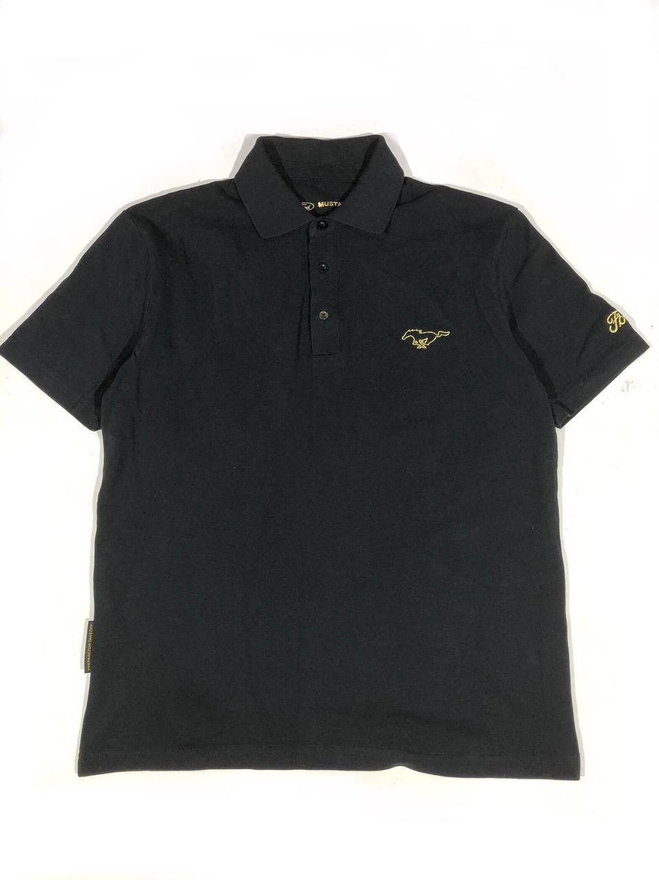 Ford Ford Mustang Vintage Black Racing Polo Size US L / EU 52-54 / 3 - 1 Thumbnail