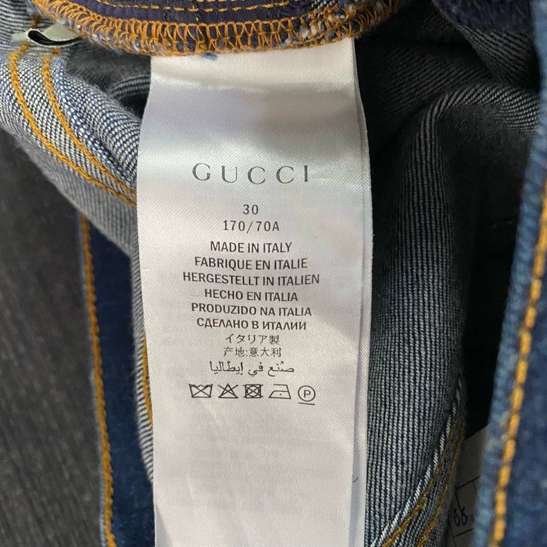 Gucci Gucci Leather jeans 2502-Nextarrow Size US 30 / EU 46 - 4 Thumbnail