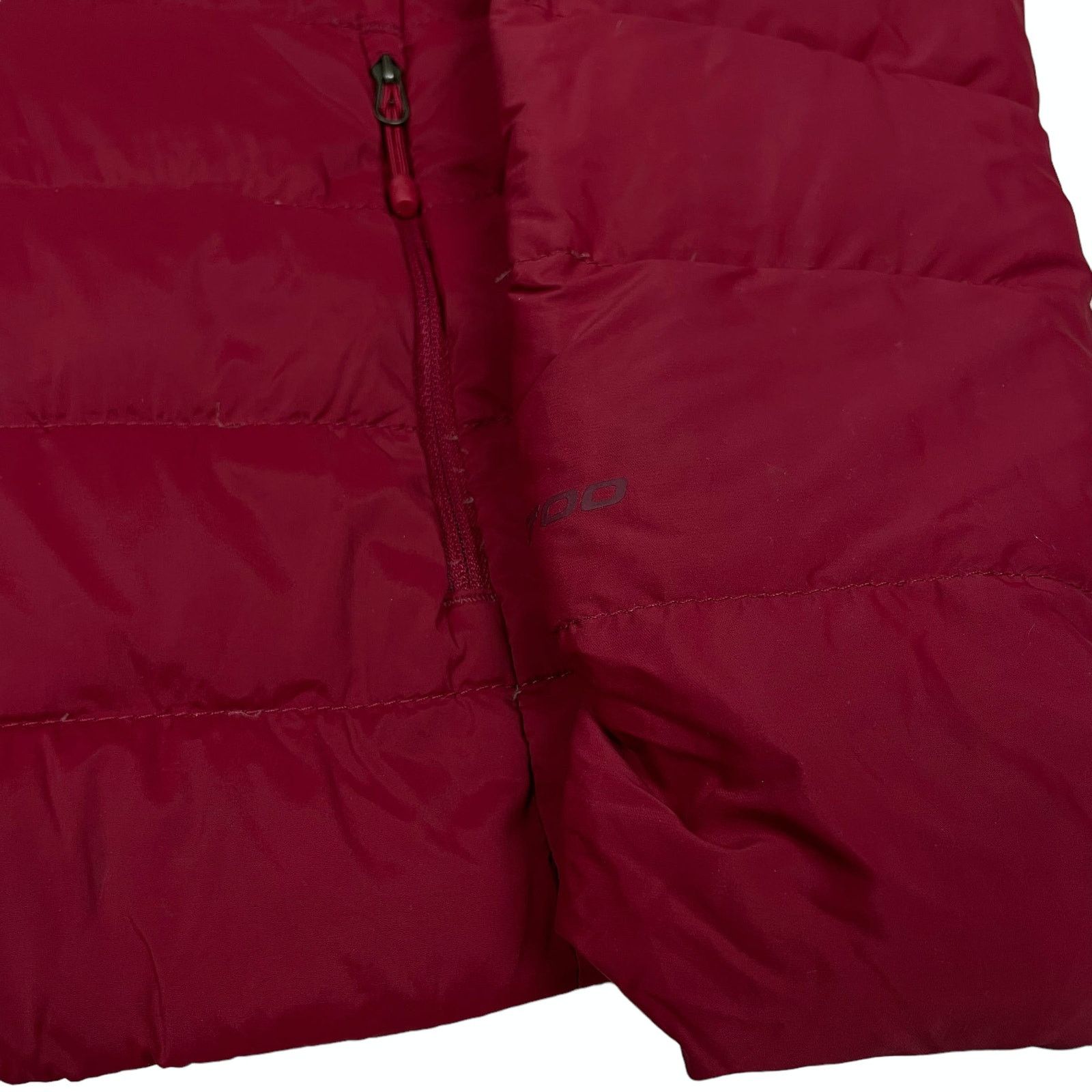 The North Face The North Face Women's Burgundy Full Zip Puffer Jacket Small Size S / US 4 / IT 40 - 4 Thumbnail
