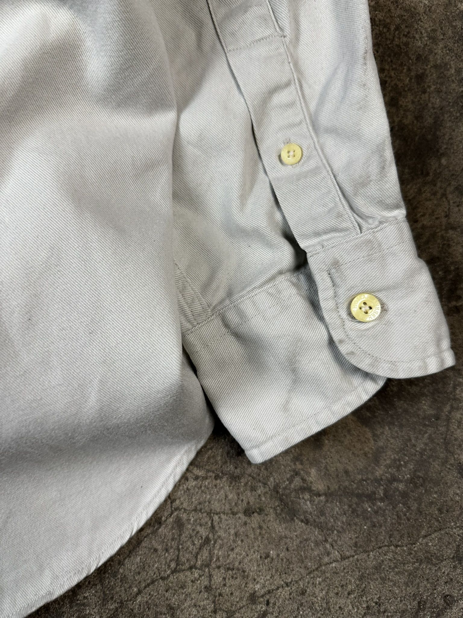Burberry Vintage Thomas Burberry Basic Button Up Shirt Size US L / EU 52-54 / 3 - 7 Thumbnail