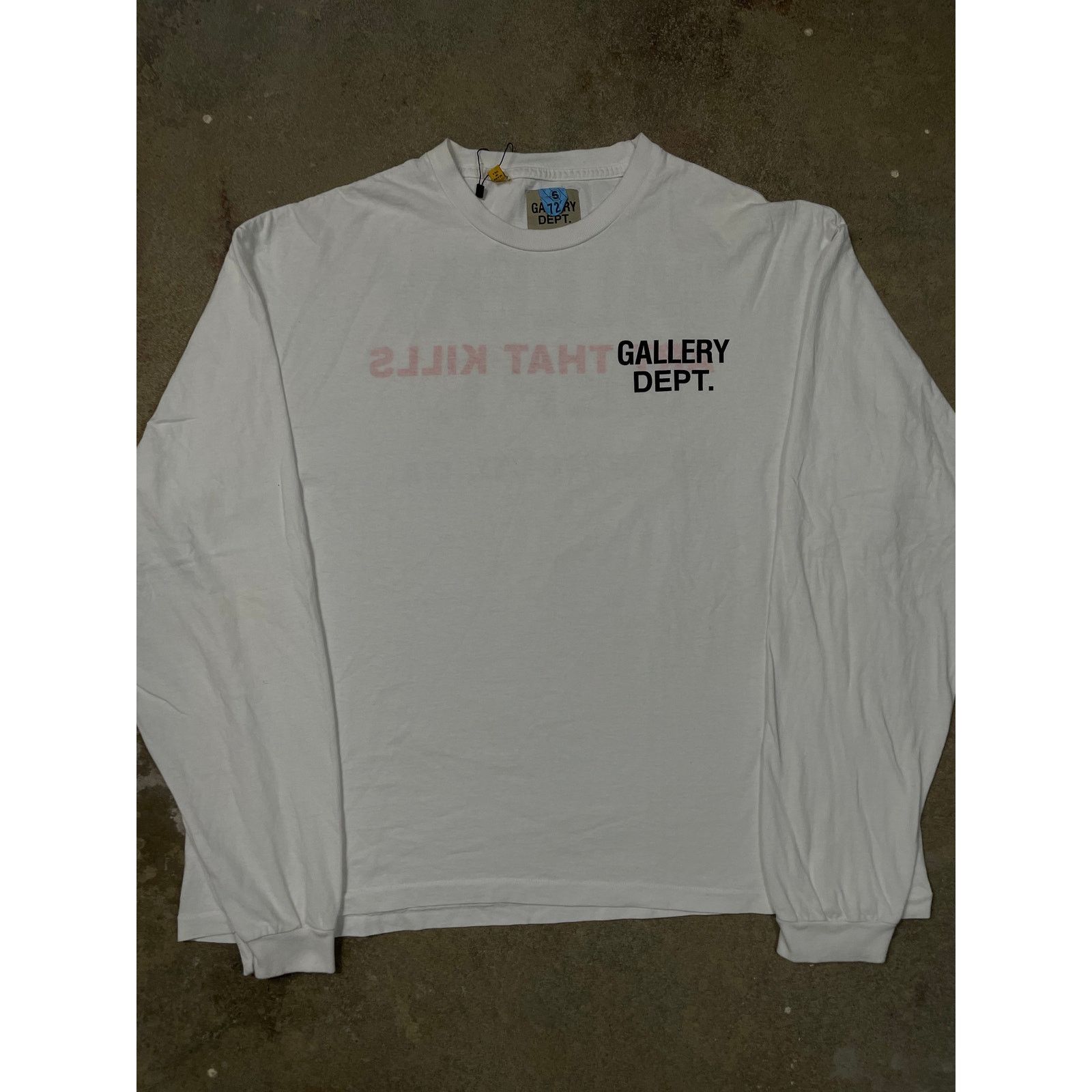 Gallery Dept. Gallery Dept ATK LS White Black Used XL Size US XL / EU 56 / 4 - 3 Thumbnail