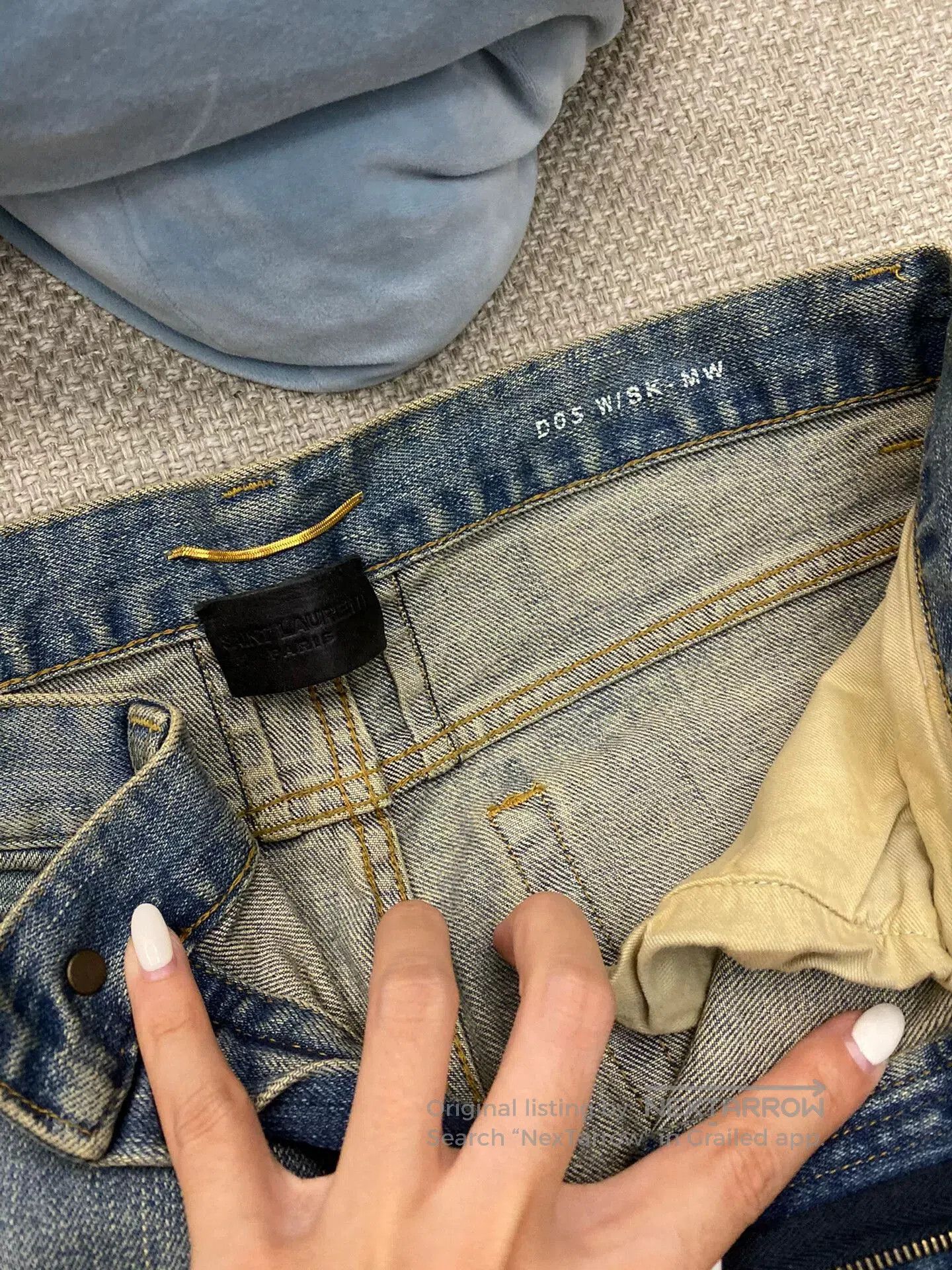 Faith Connexion SLP Women's Distressed Denim Jeans for Sale. Size 29" - 2 Thumbnail