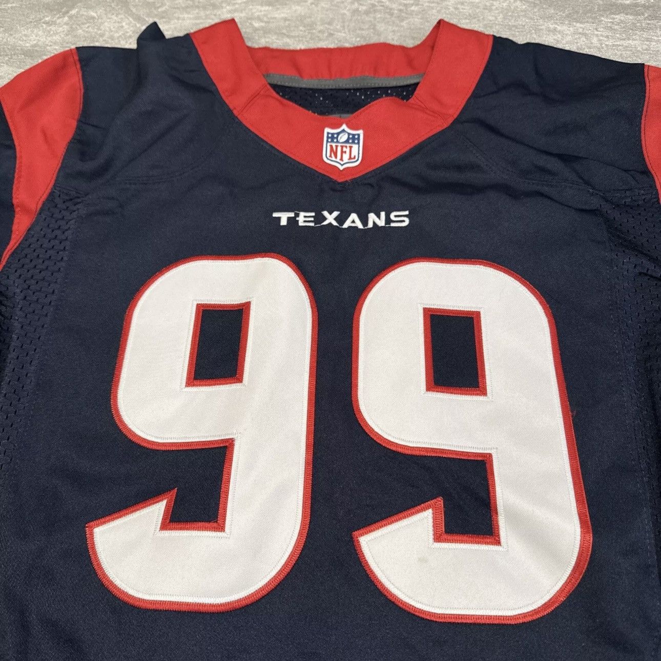 NFL × Nike J.J. WATT Nike Houston Texans #99 On-Field Football Jersey Size US L / EU 52-54 / 3 - 2 Thumbnail