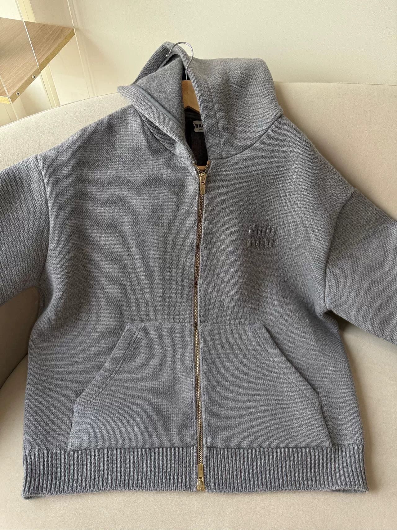 Miu Miu Miu Miu Wool Knit Sweater Size S / US 4 / IT 40 - 1 Thumbnail