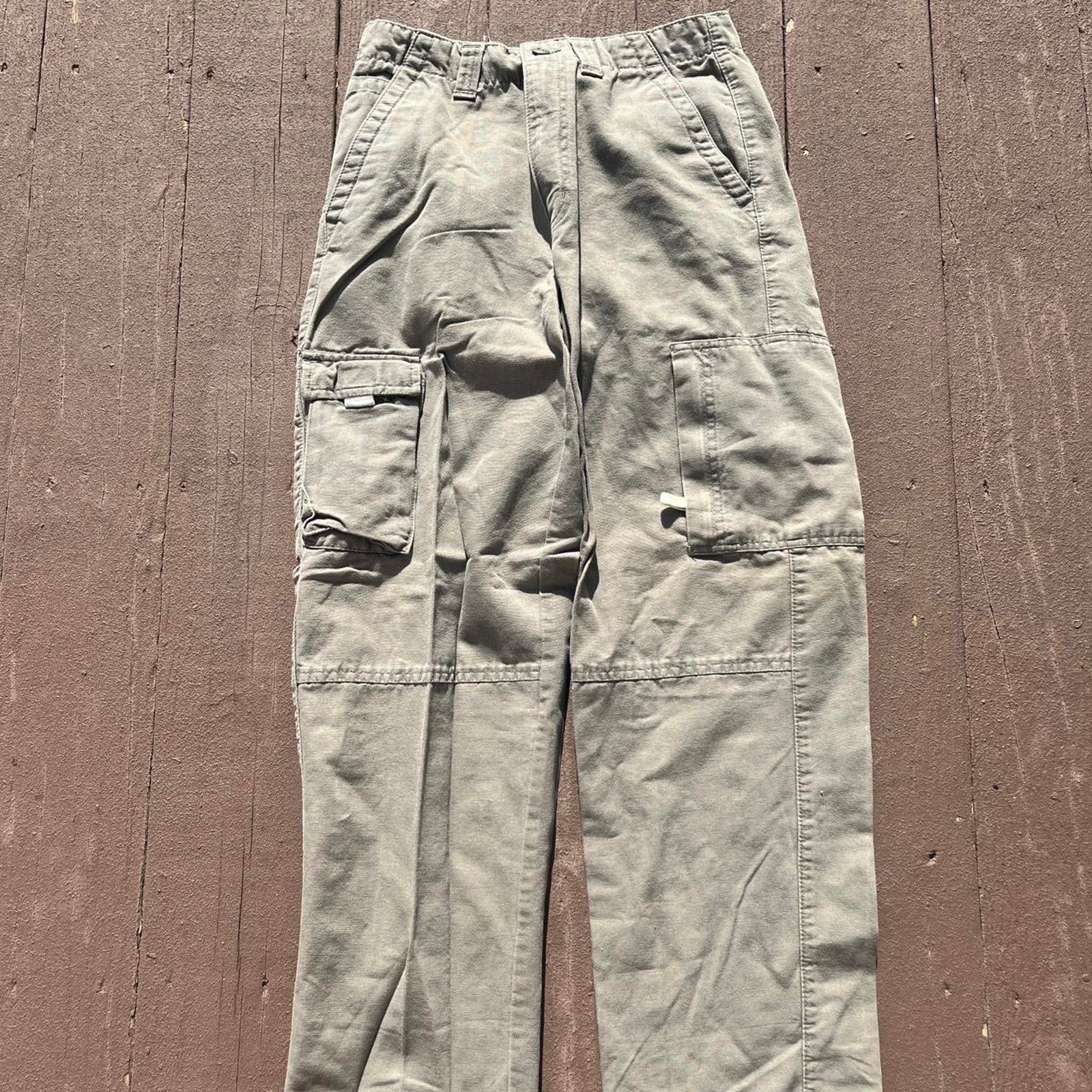 Faded Glory Tan faded glory baggy cargo Size US 30 / EU 46 - 1 Thumbnail