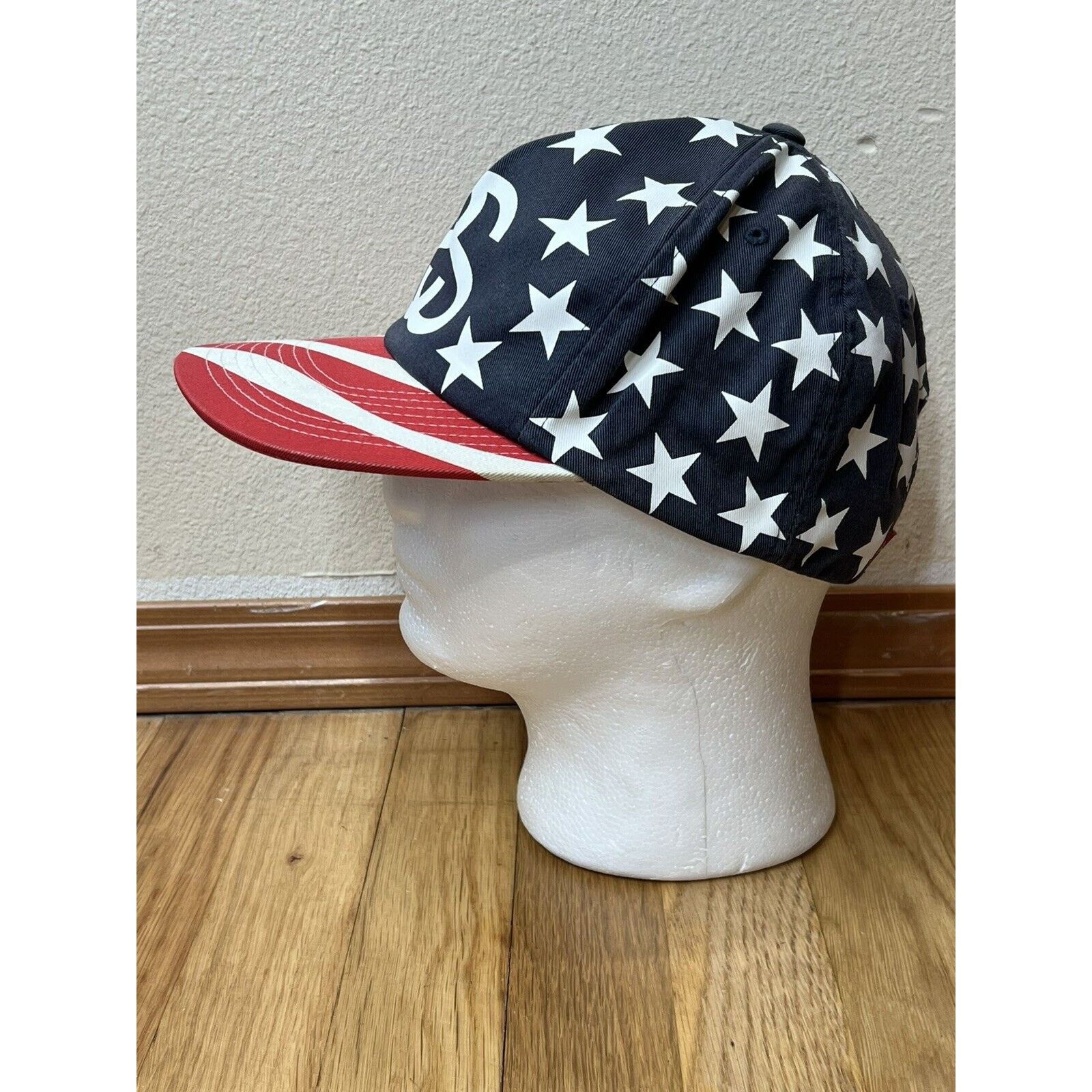 Stussy Stussy American Flag Adjustable Snapback Hat Cap Size ONE SIZE - 5 Thumbnail