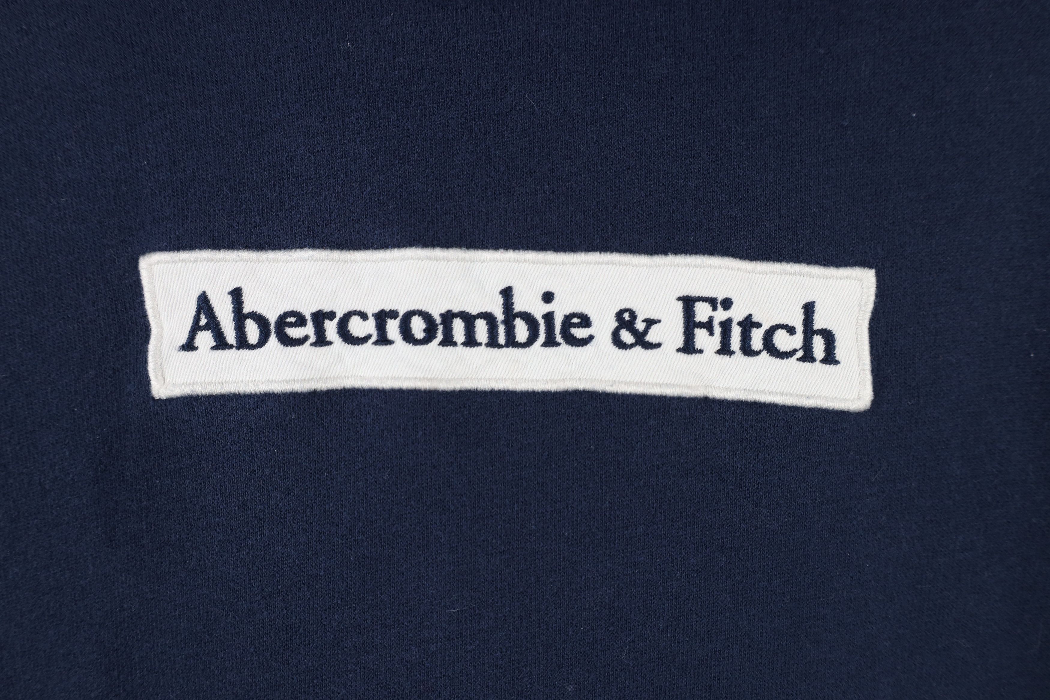 Abercrombie & Fitch × Vintage Vintage Y2K Abercrombie & Fitch Out Box Logo Hoodie Blue Size US S / EU 44-46 / 1 - 4 Thumbnail