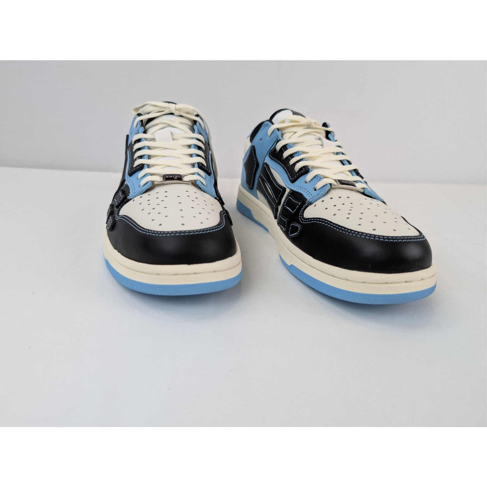 Amiri o1rshd1 Skel Low-Top Sneakers in Air Blue Size US 13 / EU 46 - 6 Thumbnail