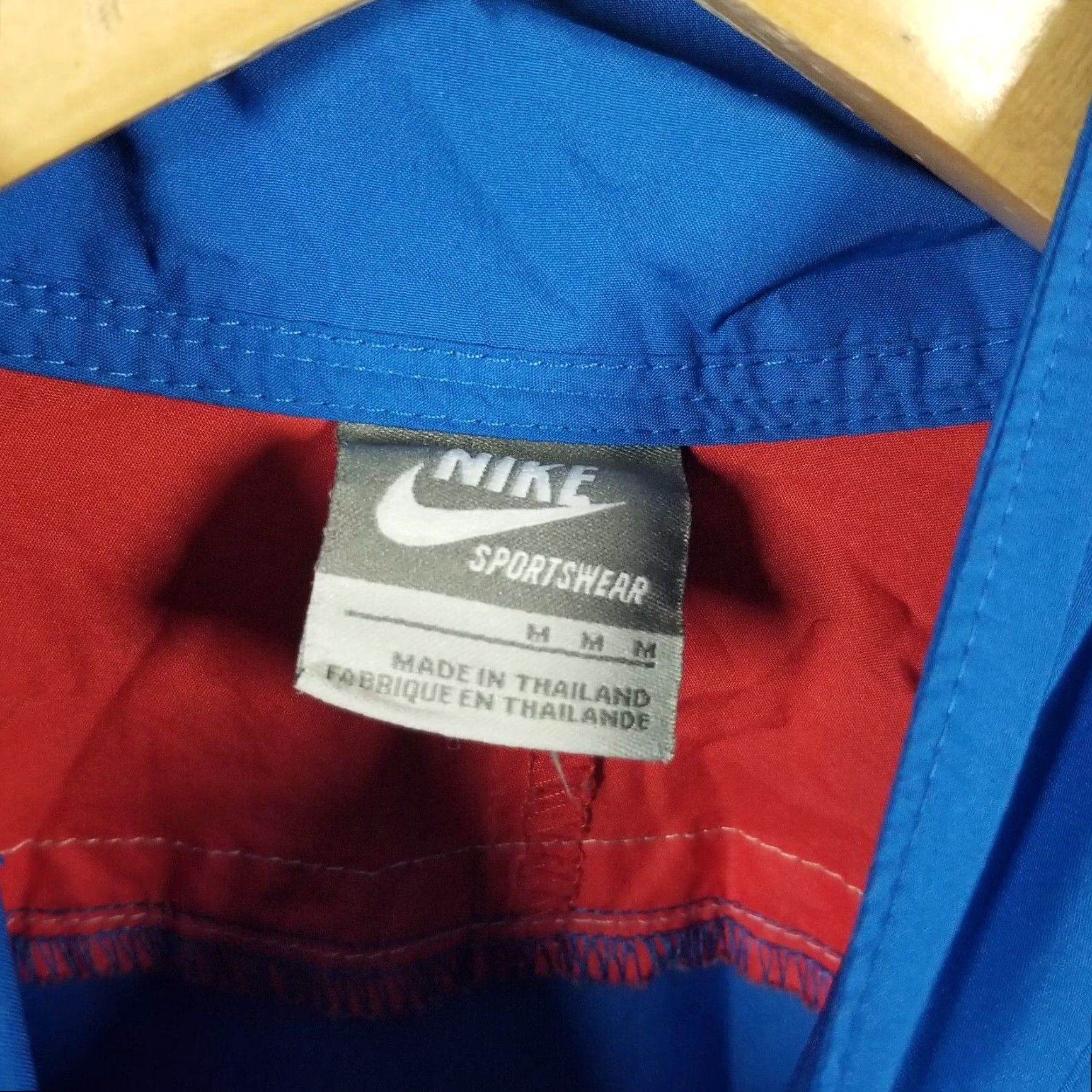 Nike Nike Sportswear Men Medium Kangaroo Packable 1/2 Zip Windbreaker Jacket Size US M / EU 48-50 / 2 - 3 Thumbnail