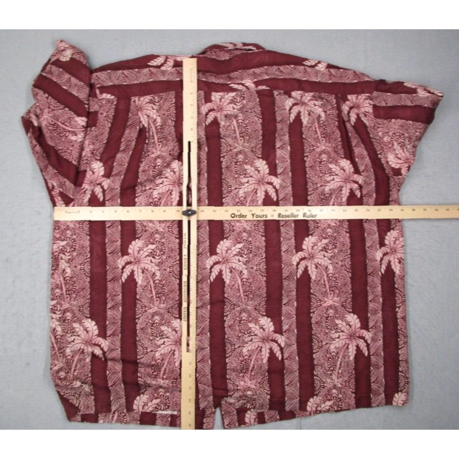 Tommy Bahama Vintage Tommy Bahama Shirt Mens 2XL Red Silk Button Up Hawaiian Loop Collar Short Sleeve Casual Beach Retro Size US XXL / EU 58 / 5 - 4 Thumbnail