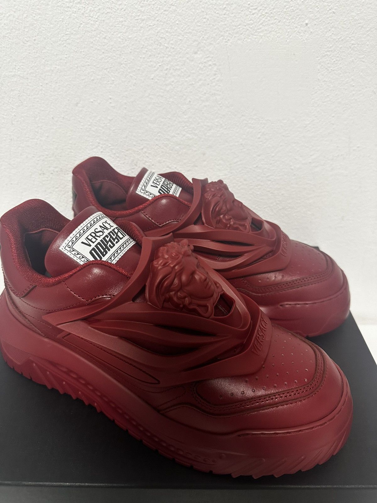 Versace Versace Odissea Bordeaux Sneakers Size US 10 / EU 43 - 2 Thumbnail