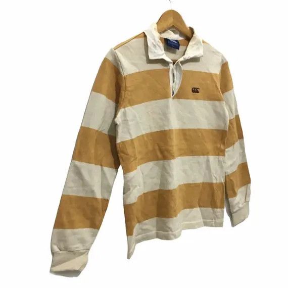 Canterbury of New Zealand Vintage CANTERBURY New Zealand Rugby Striped Polo Tee Shirt Size US S / EU 44-46 / 1 - 3 Thumbnail