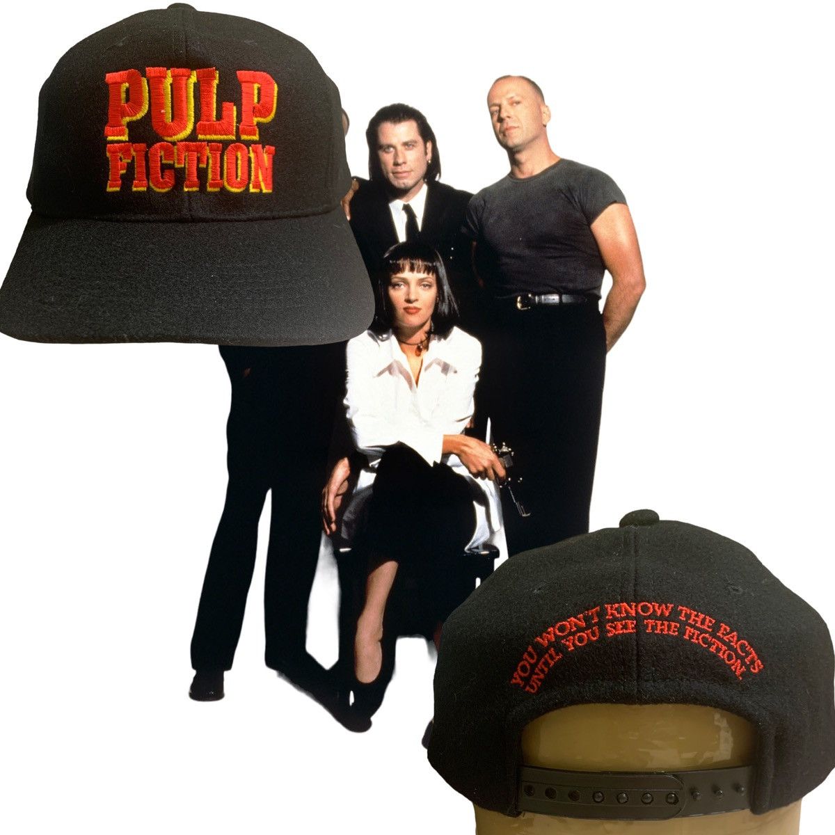 Pulp Fiction Movie Promo Snapback Vintage Quentin Tarantino