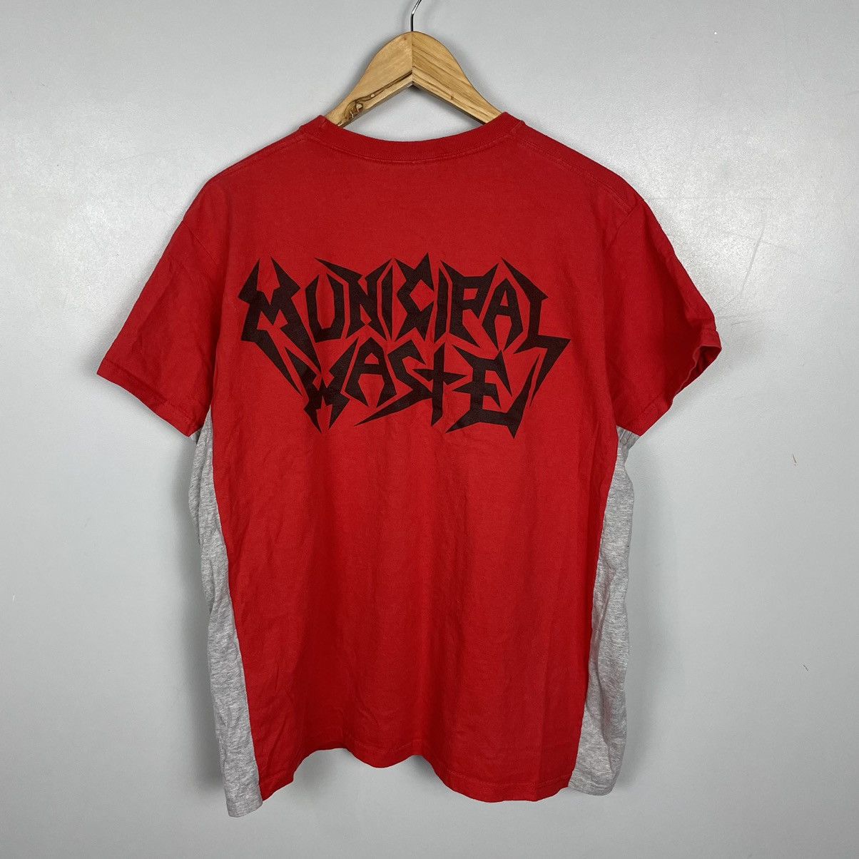 Band Tees × Vintage Vintage Municipal Waste retro T-shirt Size US L / EU 52-54 / 3 - 7 Thumbnail
