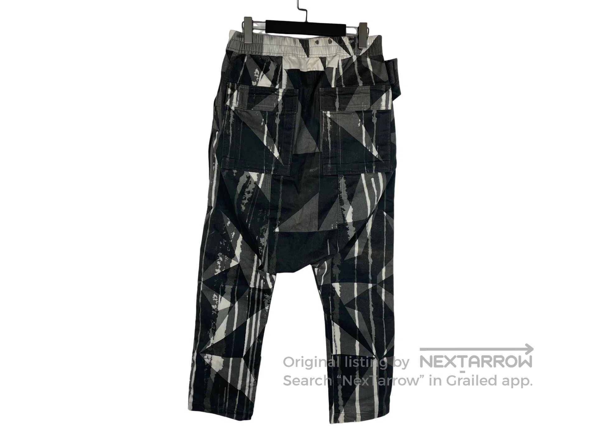 Rick Owens Rick Owens size S Striped Camo Layered Loosely Fit Pants Size US 27 - 2 Thumbnail