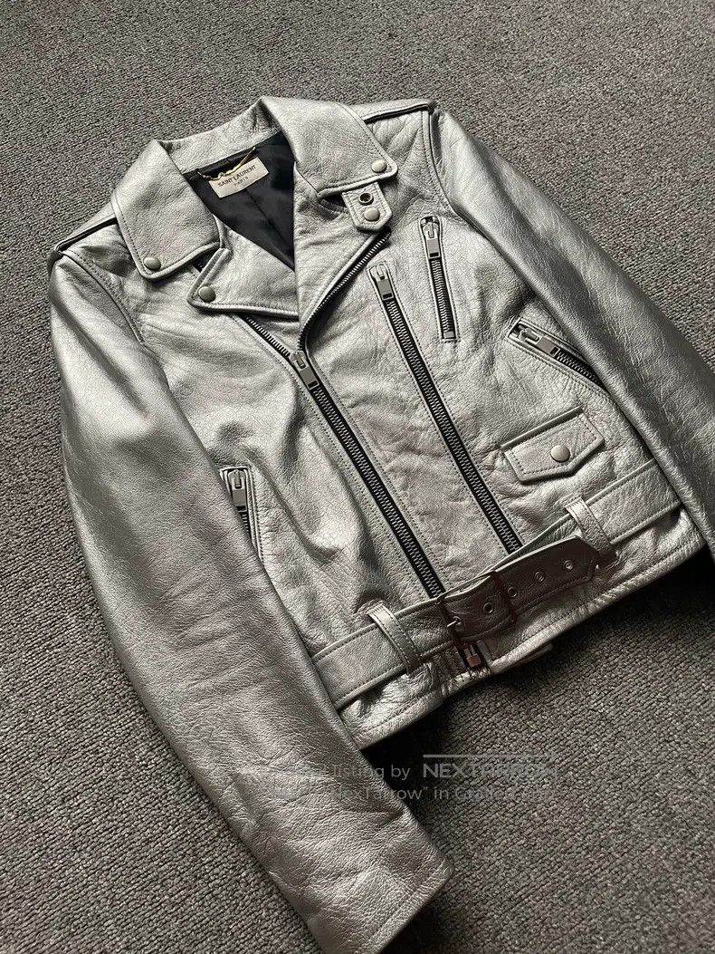 Saint Laurent Paris Saint Laurent Paris Leather Jacket Size XS / US 0-2 / IT 36-38 - 3 Thumbnail
