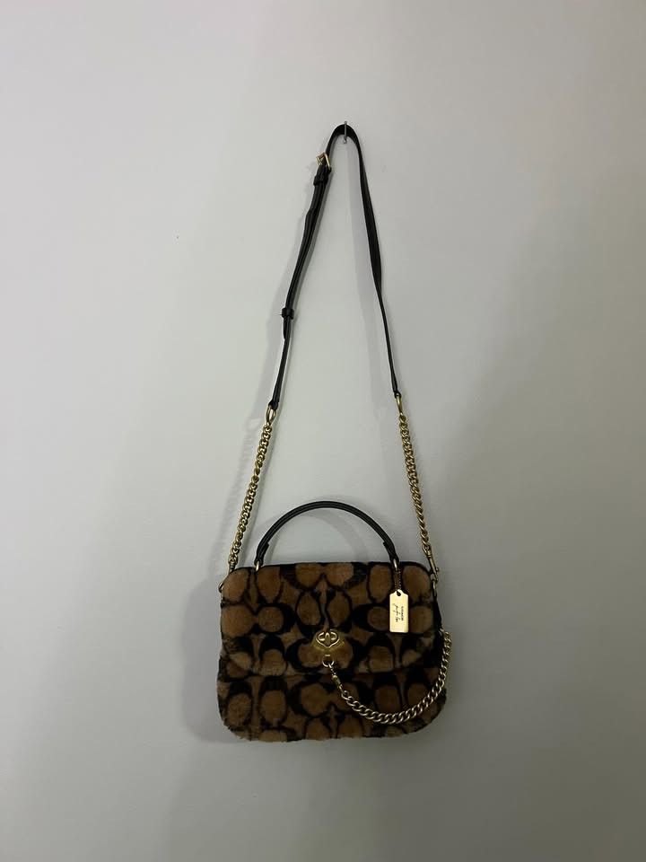 Coach Coach X Jennifer Lopez Marlie Top Handle Satchel Signature Size ONE SIZE - 5 Thumbnail