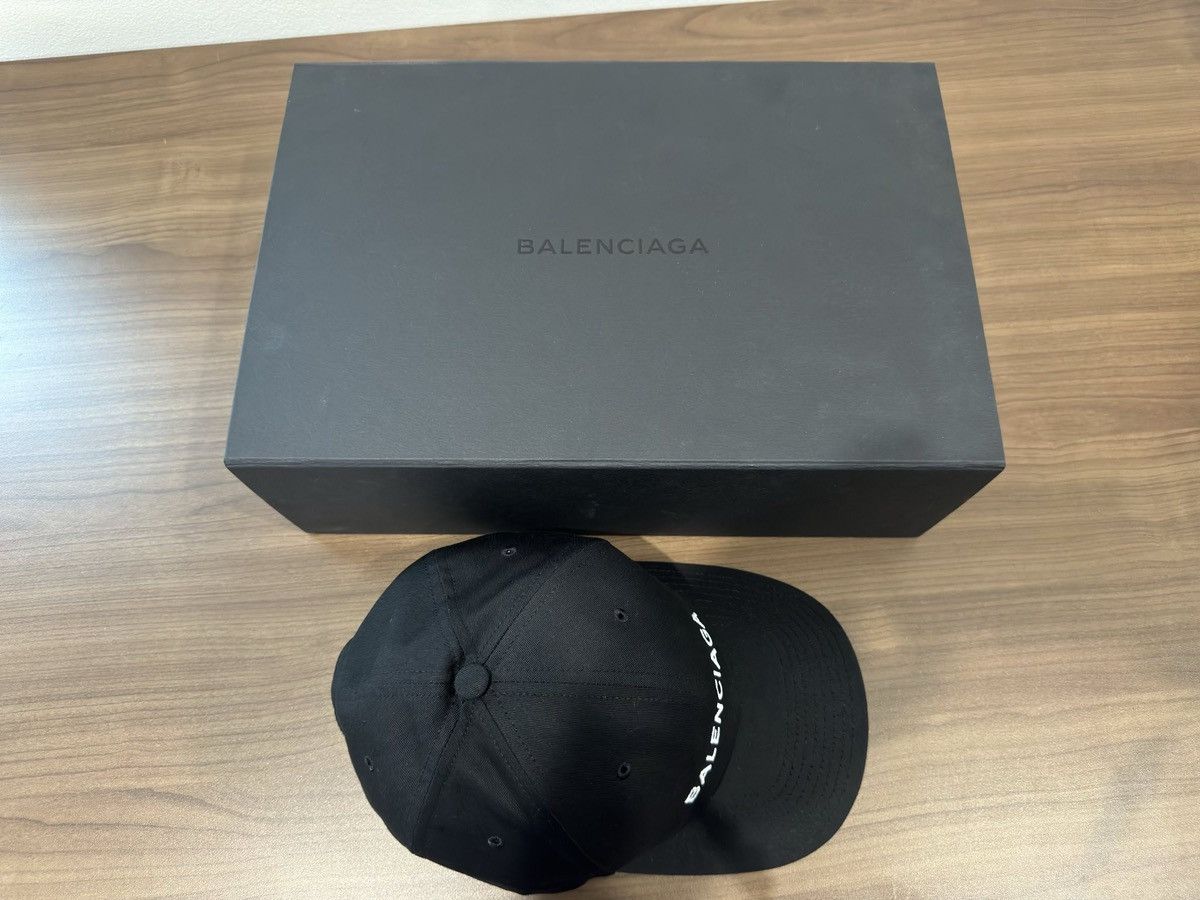 Balenciaga Made in Italy Logo Cap Size ONE SIZE - 1 Thumbnail