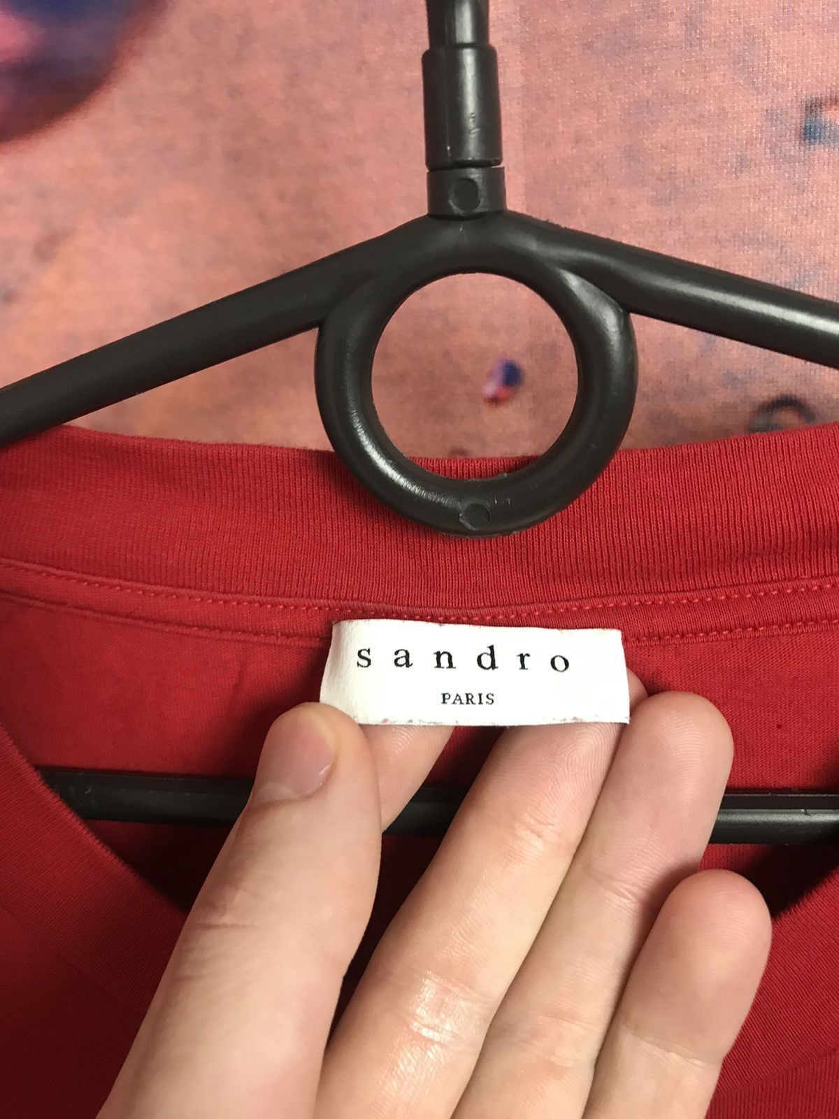 Sandro Sandro peace luxury streetwear tee Size US M / EU 48-50 / 2 - 4 Thumbnail