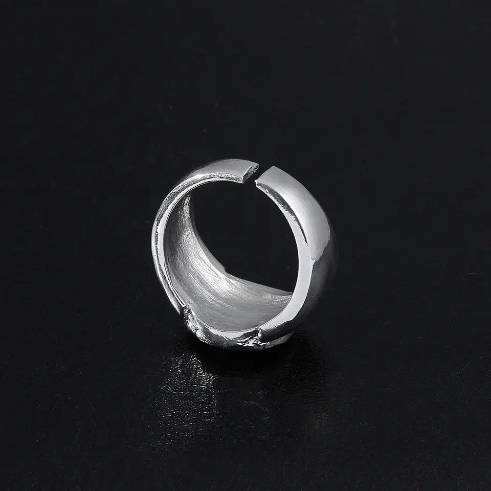Vintage Billiard Number Black 8 Ring Size ONE SIZE - 3 Thumbnail