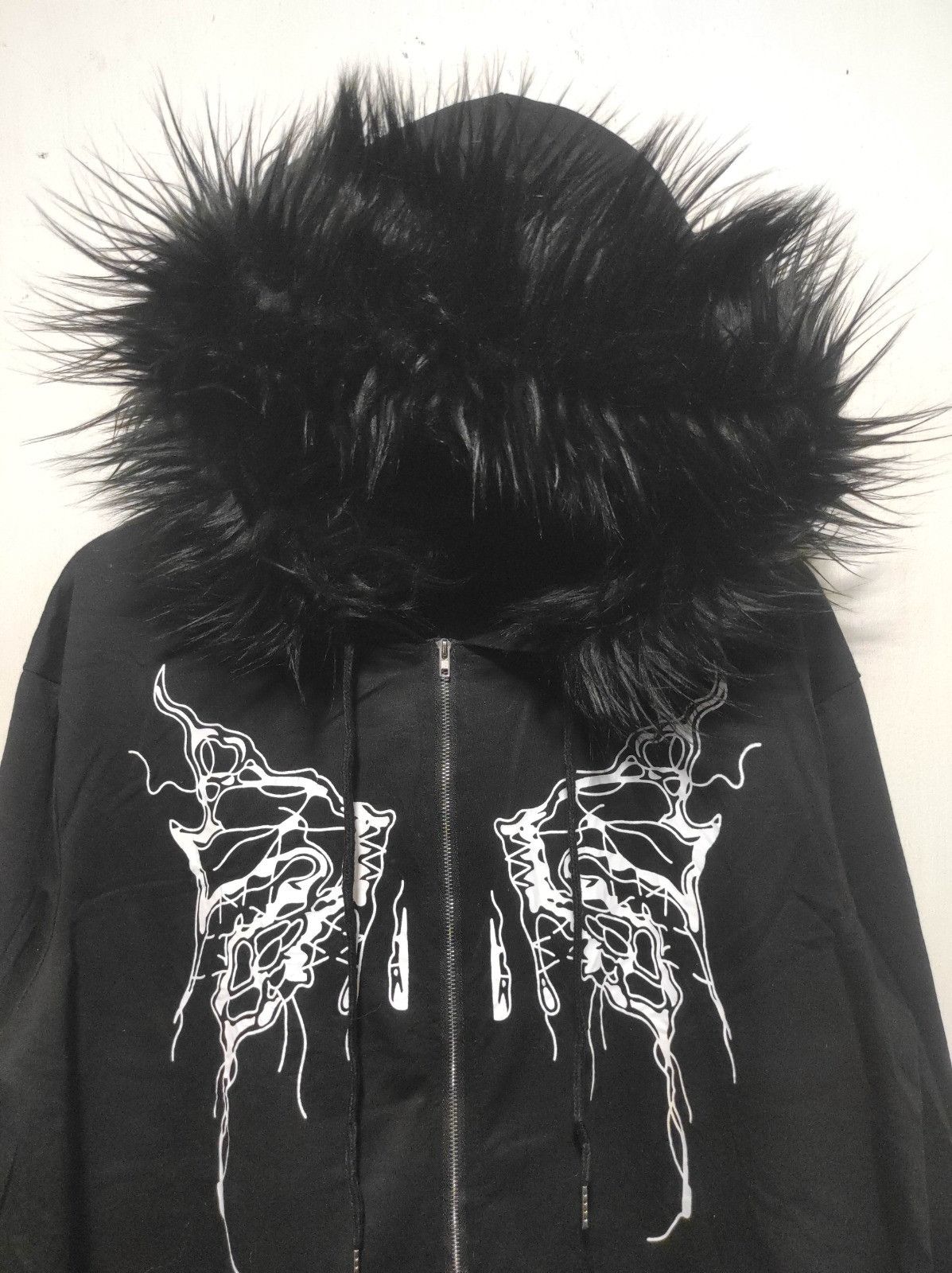Japanese Brand Romwe Zip fur hoodie LGB ifsix Style Size US M / EU 48-50 / 2 - 3 Thumbnail