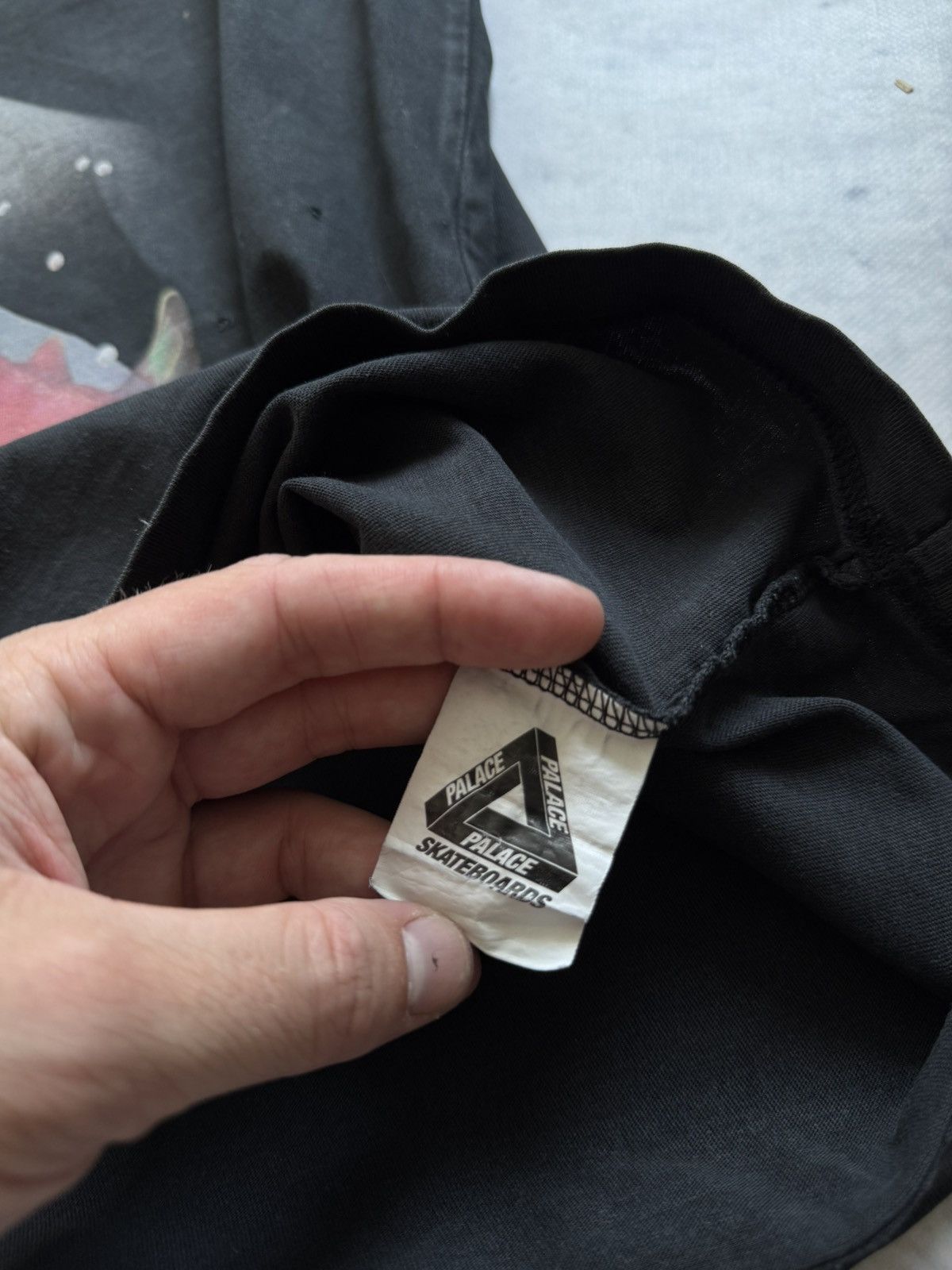 Palace × Vintage Palace big logo fish vintage tee Size US L / EU 52-54 / 3 - 6 Thumbnail