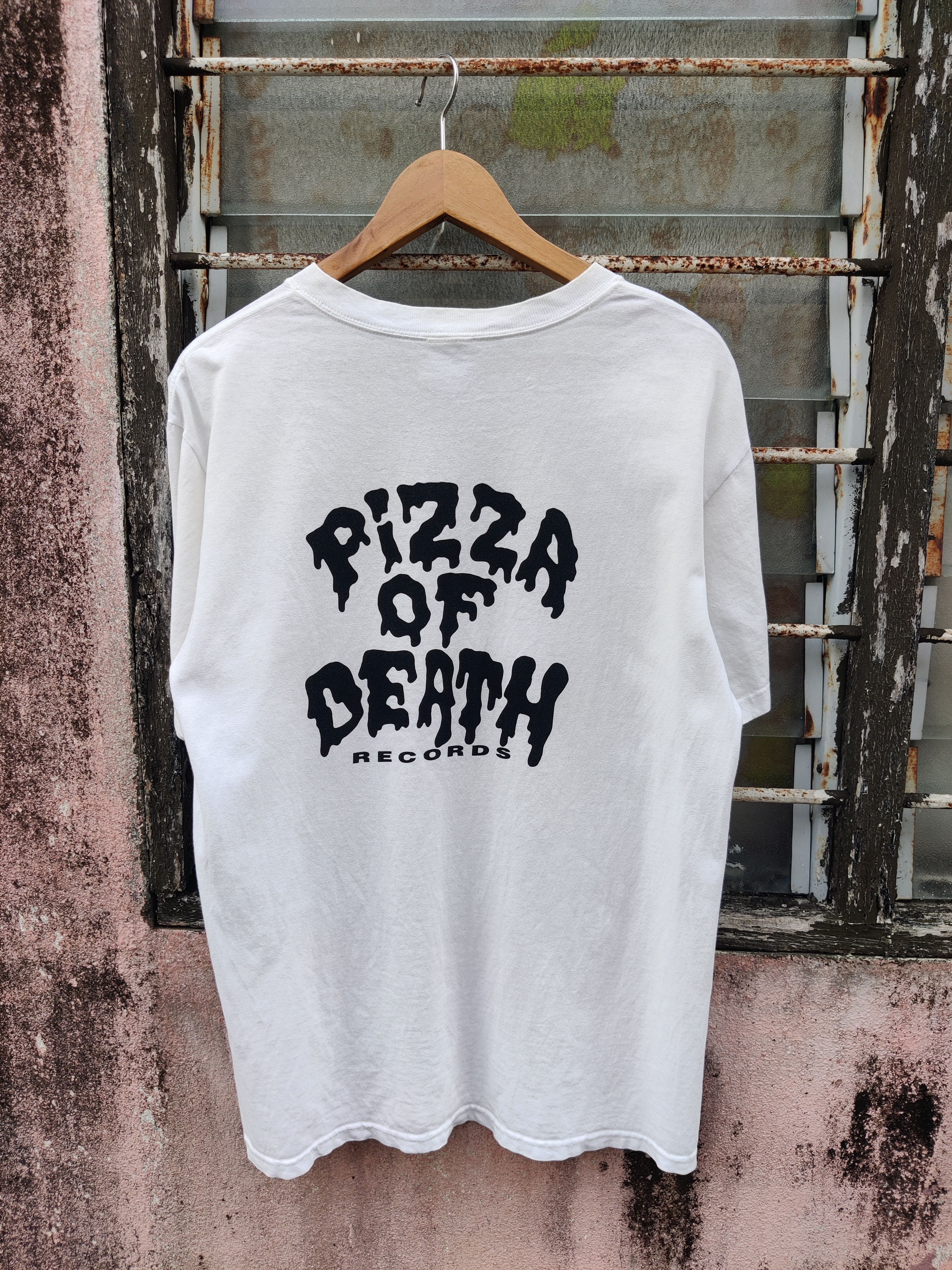 Band Tees Vintage Pizza Of Death Punk Record Label Shirt Size US M / EU 48-50 / 2 - 2 Thumbnail