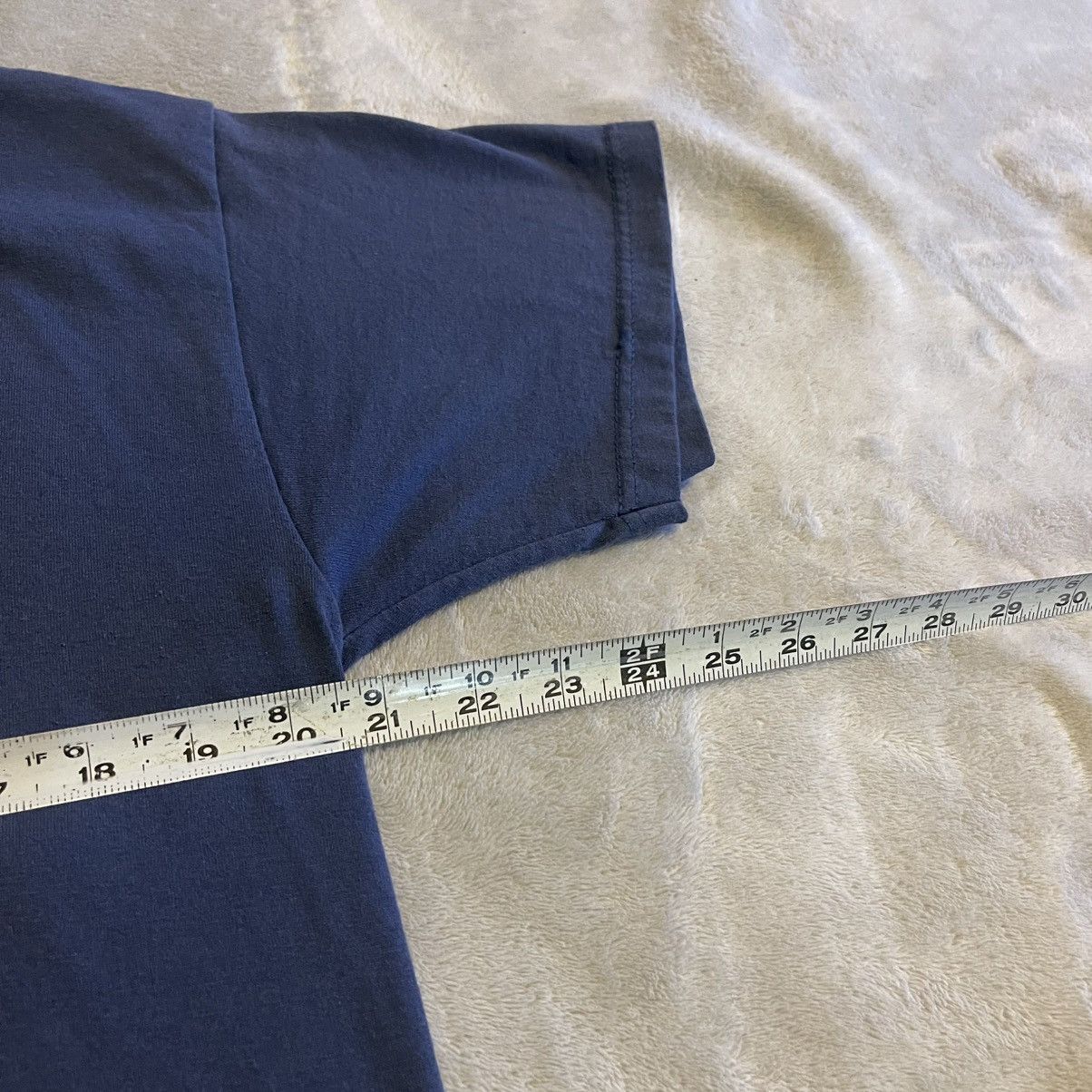 Fruit Of The Loom Vintage Belize Shirt Men Large Blue Y2K Streetwear Gym Tee Size US L / EU 52-54 / 3 - 5 Thumbnail