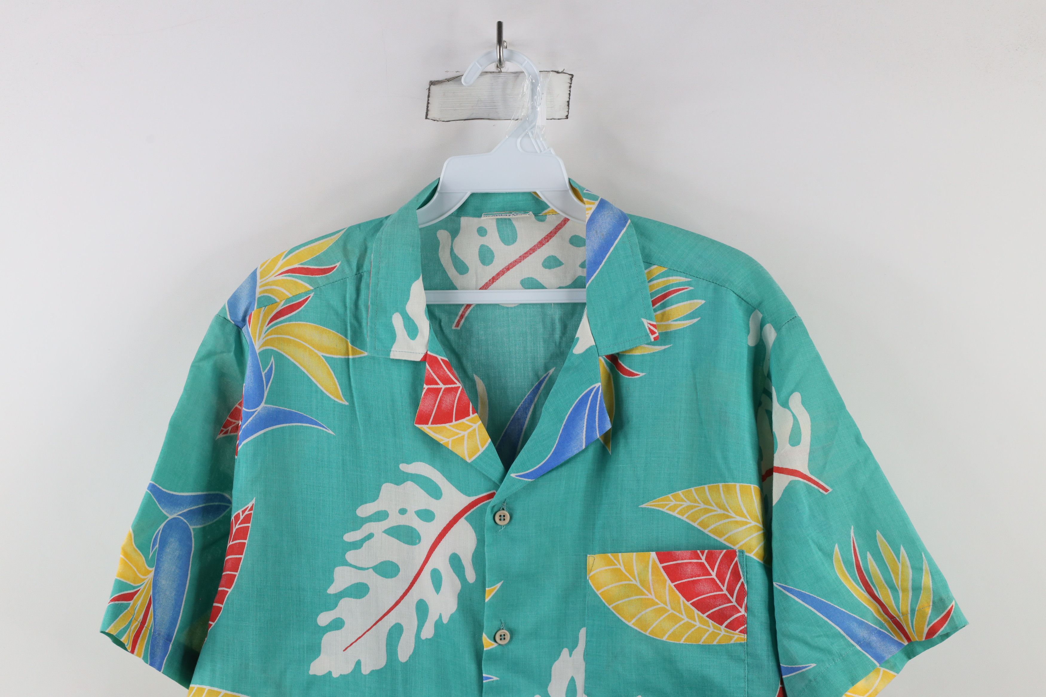 Vintage Vintage 70s Streetwear Camp Collar Hawaiian Button Shirt USA Size US M / EU 48-50 / 2 - 2 Thumbnail