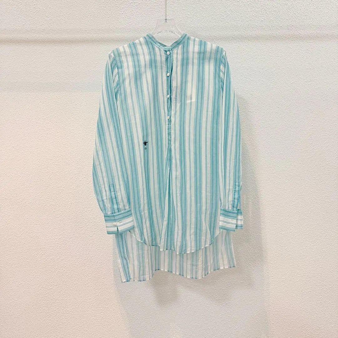 Dior Dior Striped Bee Button Up Shirt Size 34 Size XS / US 0-2 / IT 36-38 - 1 Thumbnail