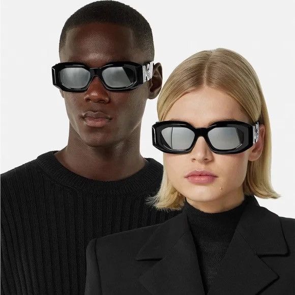 Versace 🔥450$ Versace 4425U Black Acetate Medusa Biggie Sunglasses Size ONE SIZE - 15 Thumbnail