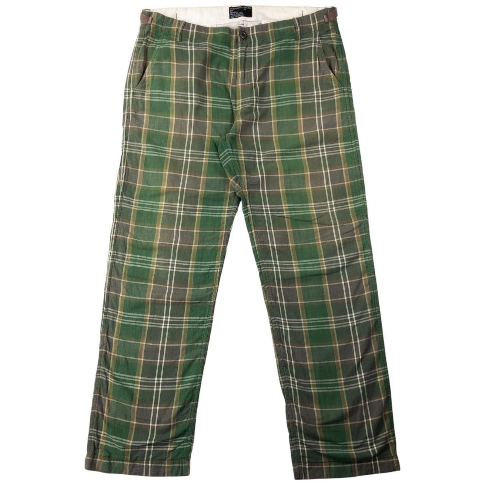 Stussy Vintage Stussy Checked Lightweight Trousers Size 34 Size US 34 / EU 50 - 1 Thumbnail