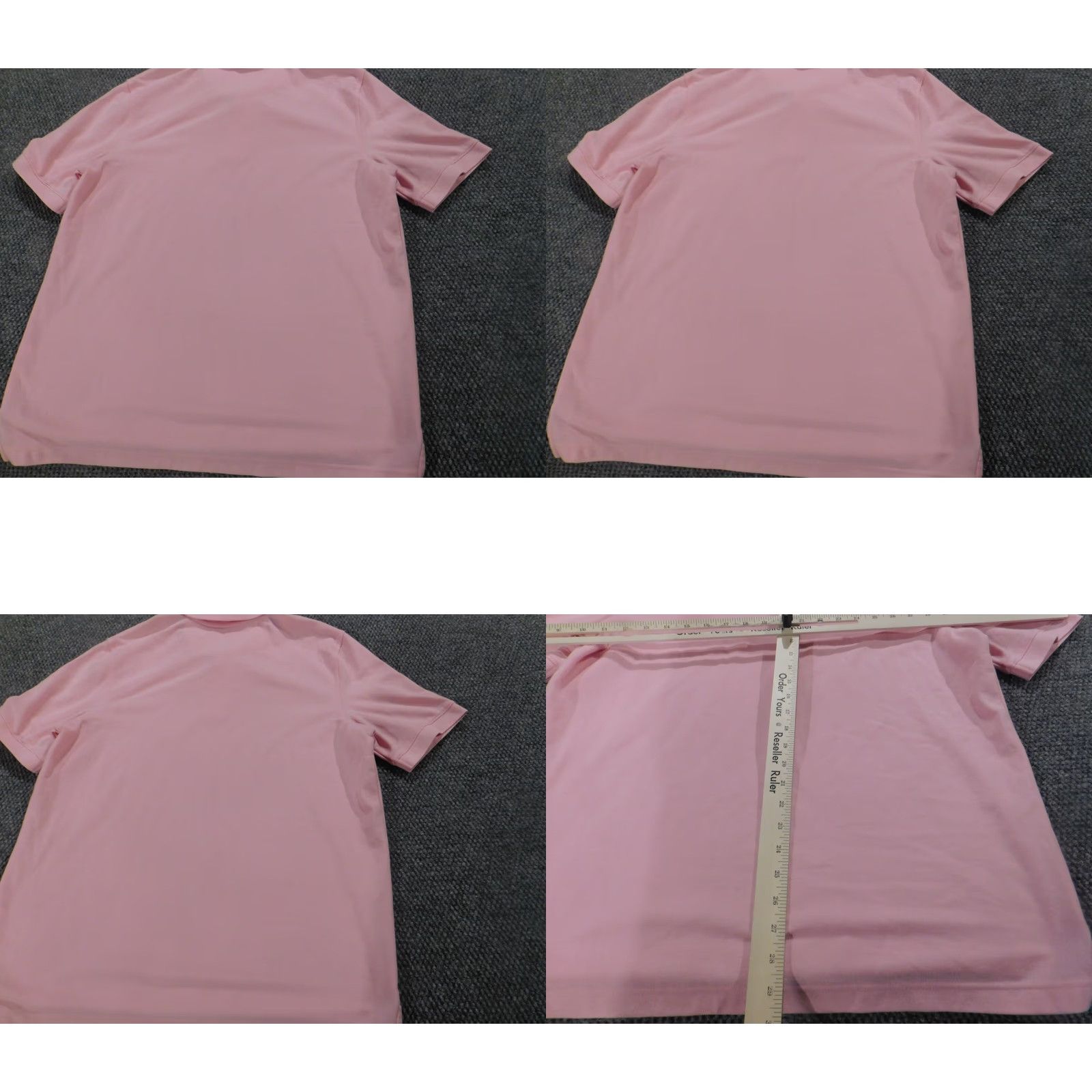 Croft & Barrow Croft & Barrow Polo Shirt Mens L Pink Easy Care Classic Golf Short Sleeve Knit Logo Solid Size US L / EU 52-54 / 3 - 8 Thumbnail