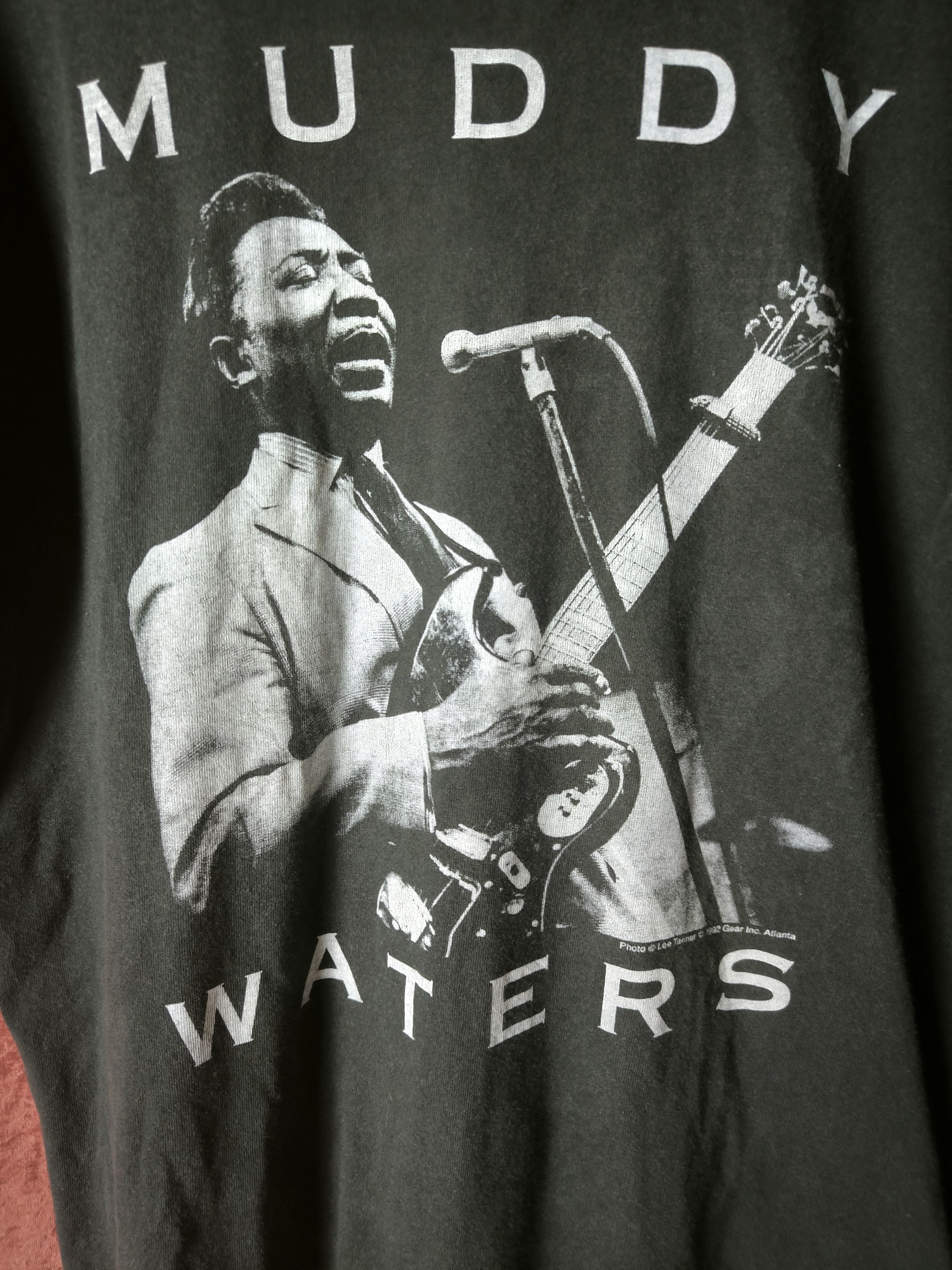 Band Tees American Blues Guitarist Muddy Water Waters Size US L / EU 52-54 / 3 - 10 Thumbnail