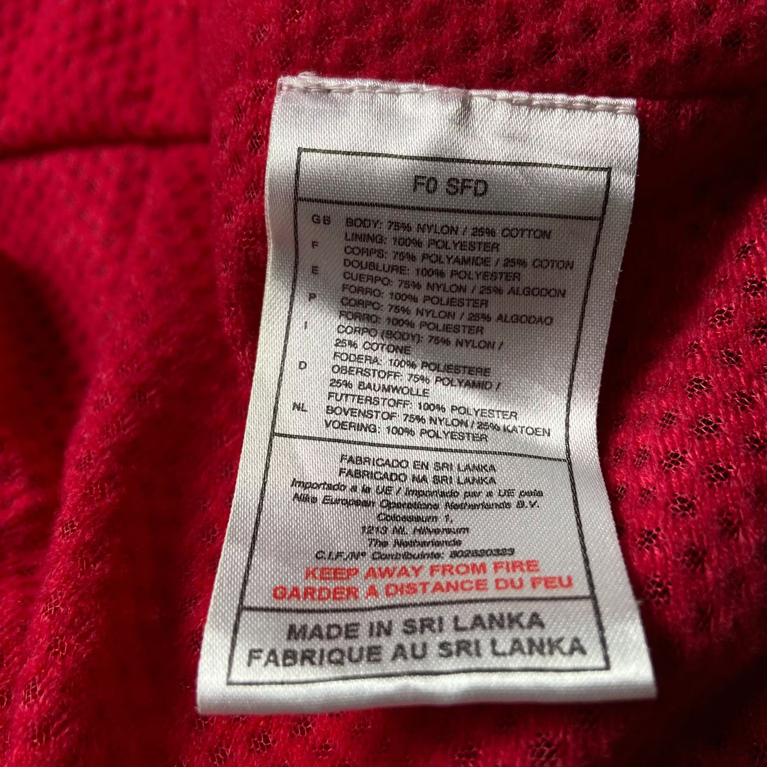 Nike × Vintage Mens Bomber Jacket Nike Team England Vintage Size XL Size US XL / EU 56 / 4 - 6 Thumbnail