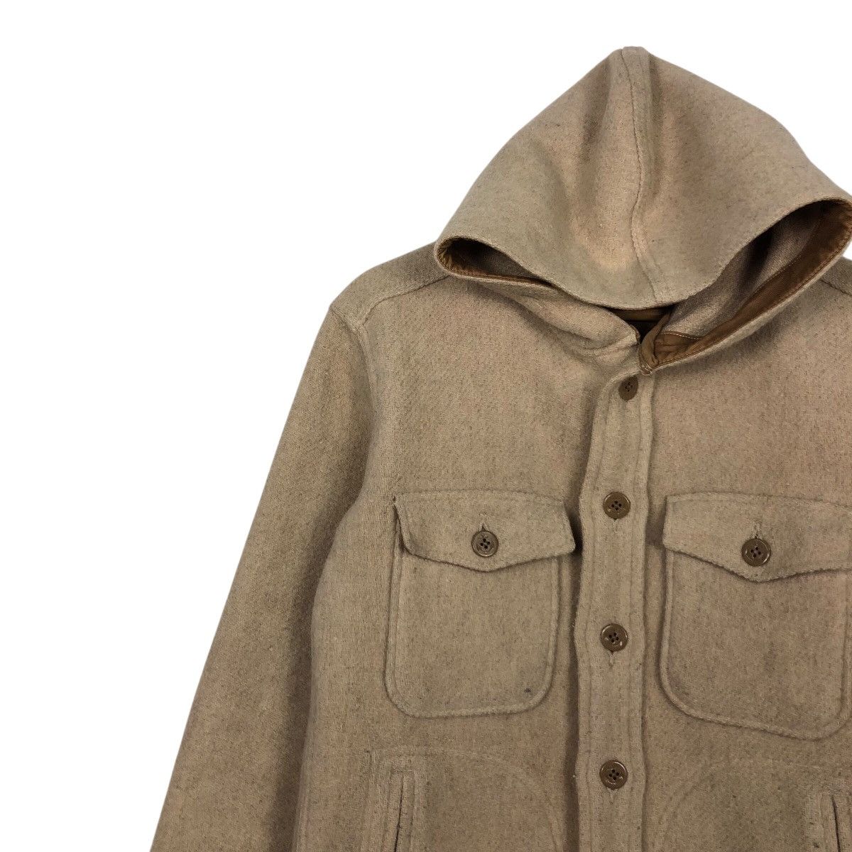 Japanese Brand 📌Vintage Button Chore Wool Jacket Sunlight Kapital Japan Size US S / EU 44-46 / 1 - 8 Thumbnail