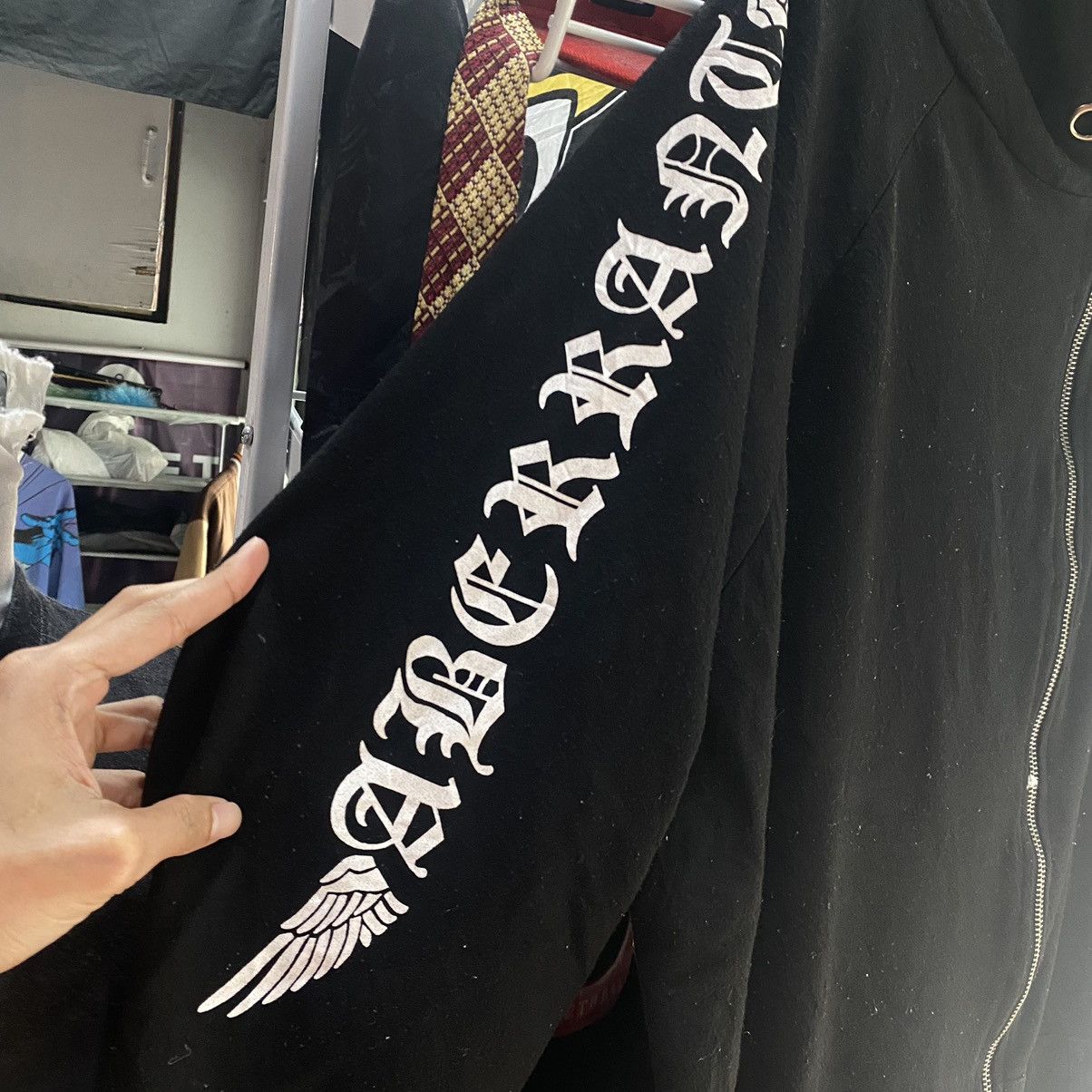 Hysteric Glamour × If Six Was Nine × Le Grande Bleu (L.G.B.) Dig Deep Zip Up Hoodie Poem if six was nine style Size US XL / EU 56 / 4 - 8 Thumbnail