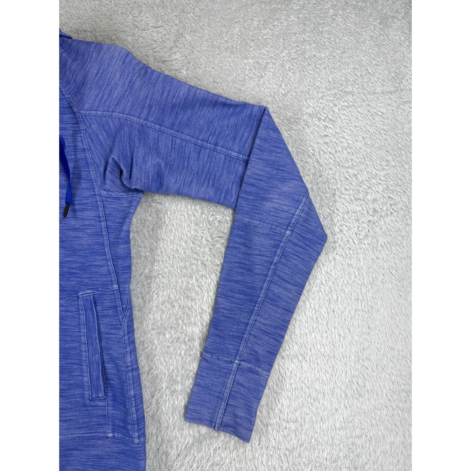 The North Face The North Face Jacket Womens Medium Blue Full Zip Hooded Denim Polyester Blend Size M / US 6-8 / IT 42-44 - 2 Thumbnail
