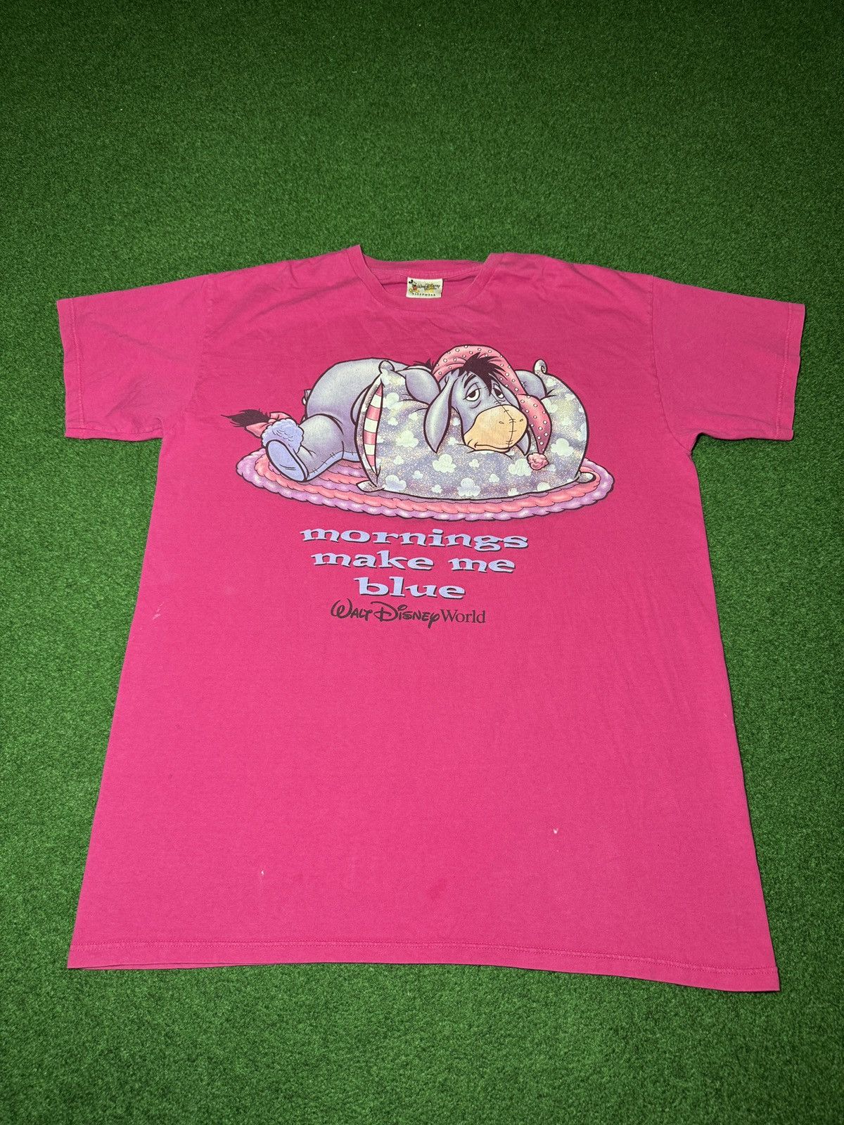 Disney Eeyore Mornings Make Me Blue Sleep Shirt Nightie Vintage Size ONE SIZE - 1 Thumbnail