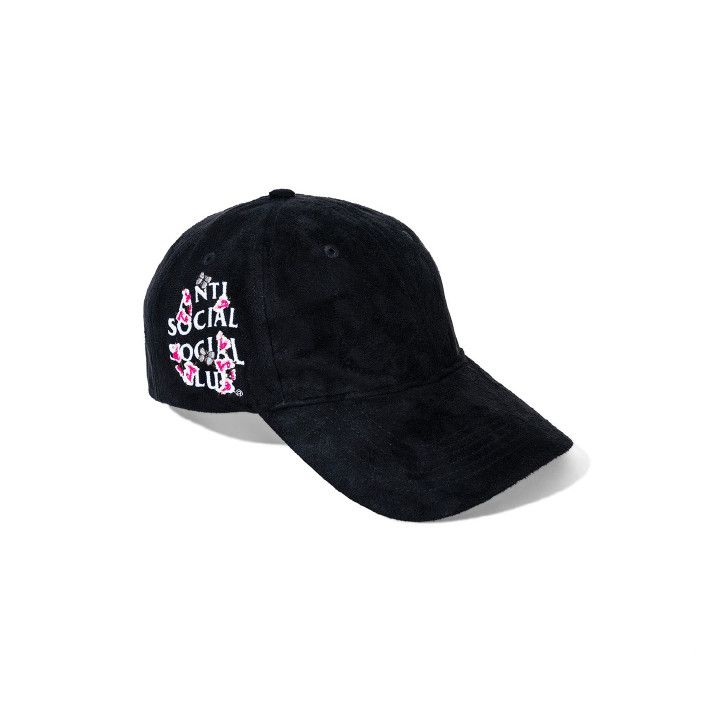 Anti Social Social Club assc kkotch suede cap (blk) Size ONE SIZE - 2 Thumbnail