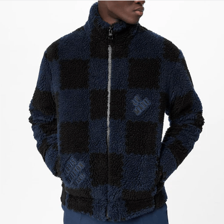 Louis Vuitton Louis Vuitton Checkered Teddy Fleece Jacket Size US XL / EU 56 / 4 - 1 Thumbnail