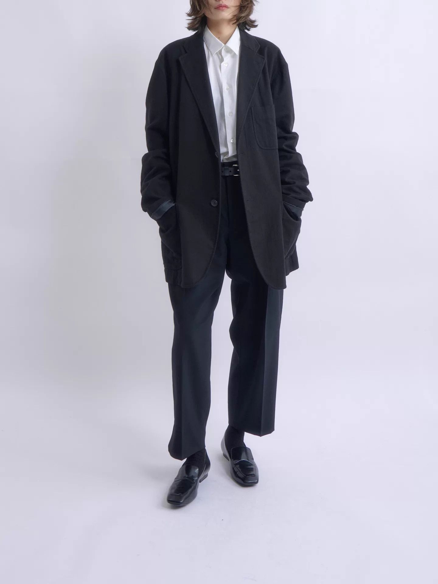 Issey Miyake ISSEY MIYAKE 00s Vintage Japanese Black Soft Blazer Size US XL / EU 56 / 4 - 3 Thumbnail