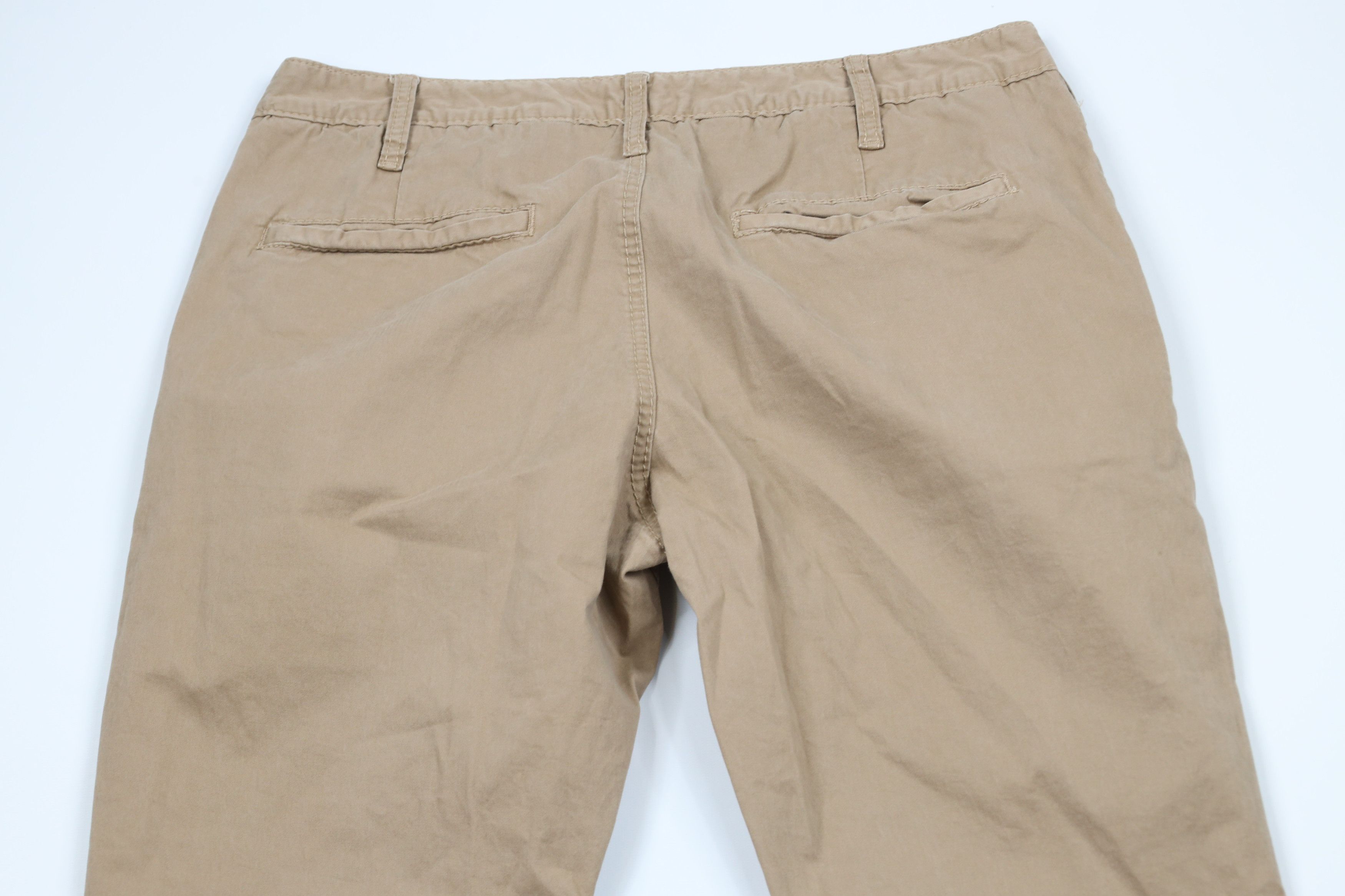 Vintage Buckle BKE Casuals Straight Leg Stretch Chino Pants Beige Size US 34 / EU 50 - 10 Thumbnail